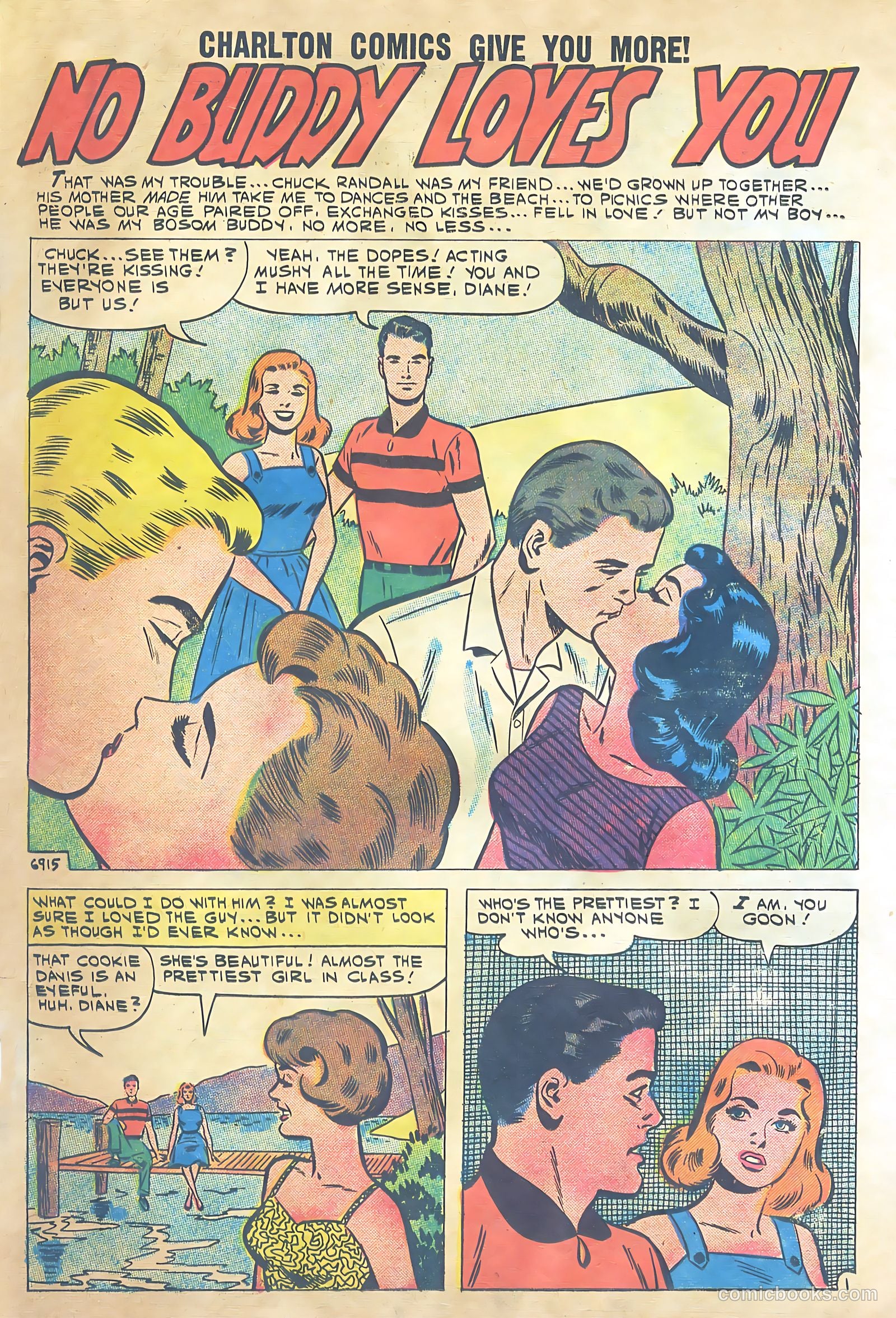 Teen Confessions #10 (1961) — page 23 of 36
