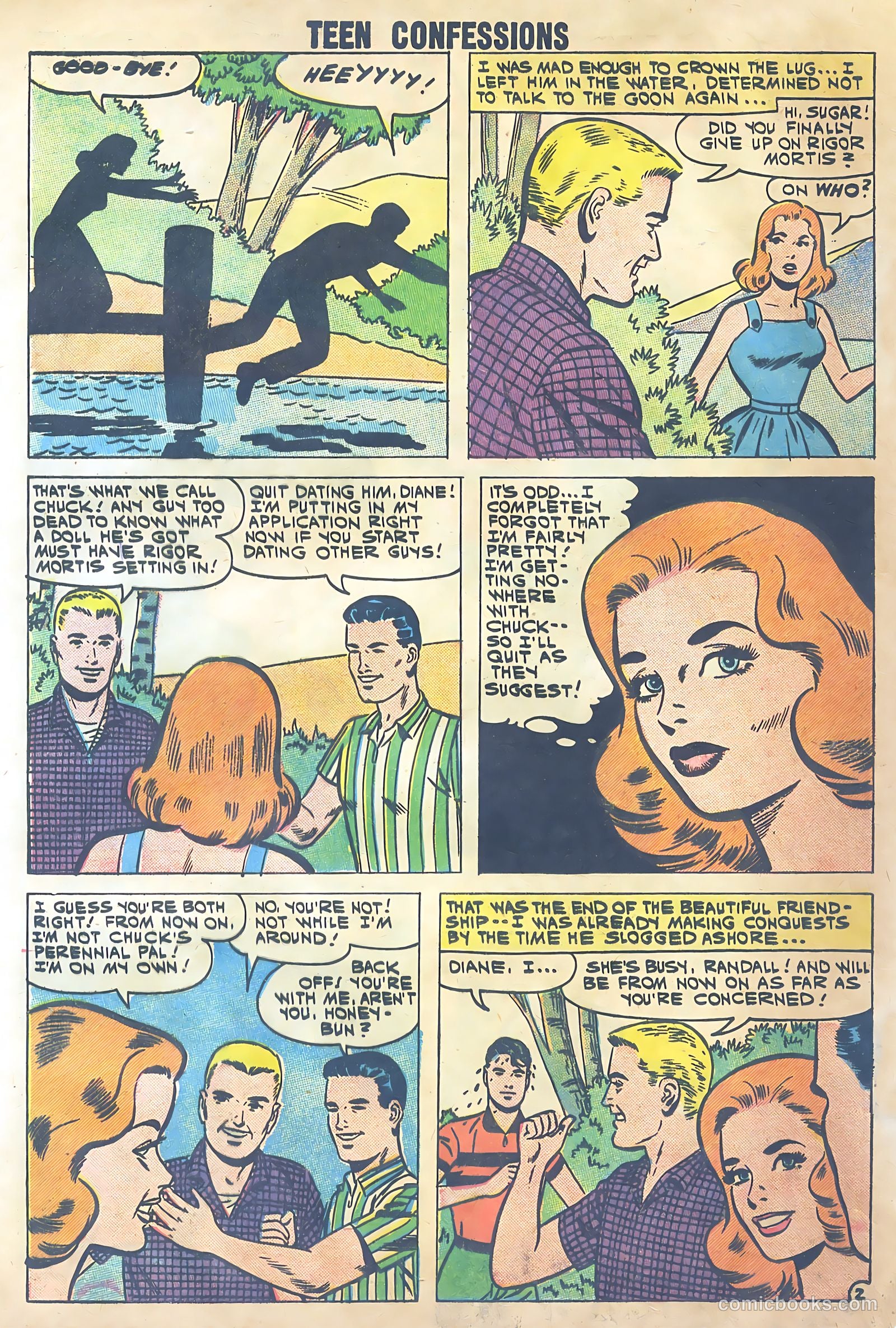 Teen Confessions #10 (1961) — page 24 of 36