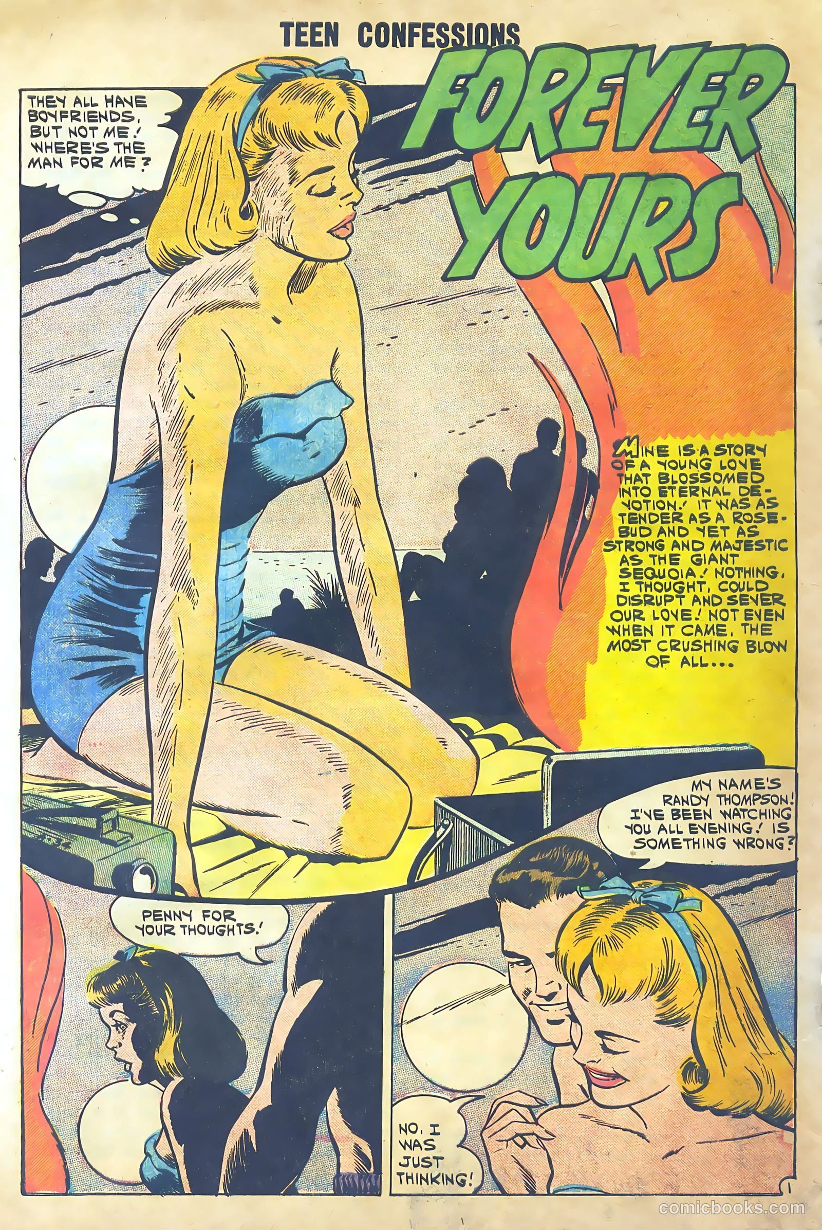 Teen Confessions #10 (1961) — page 28 of 36