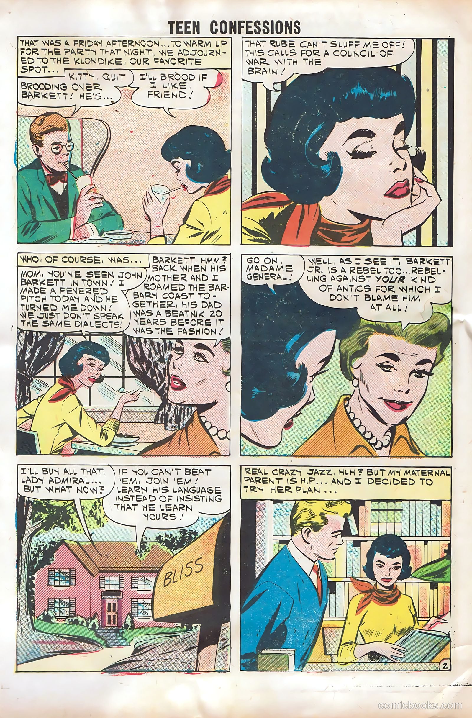 Teen Confessions #11 (1961) — page 4 of 36