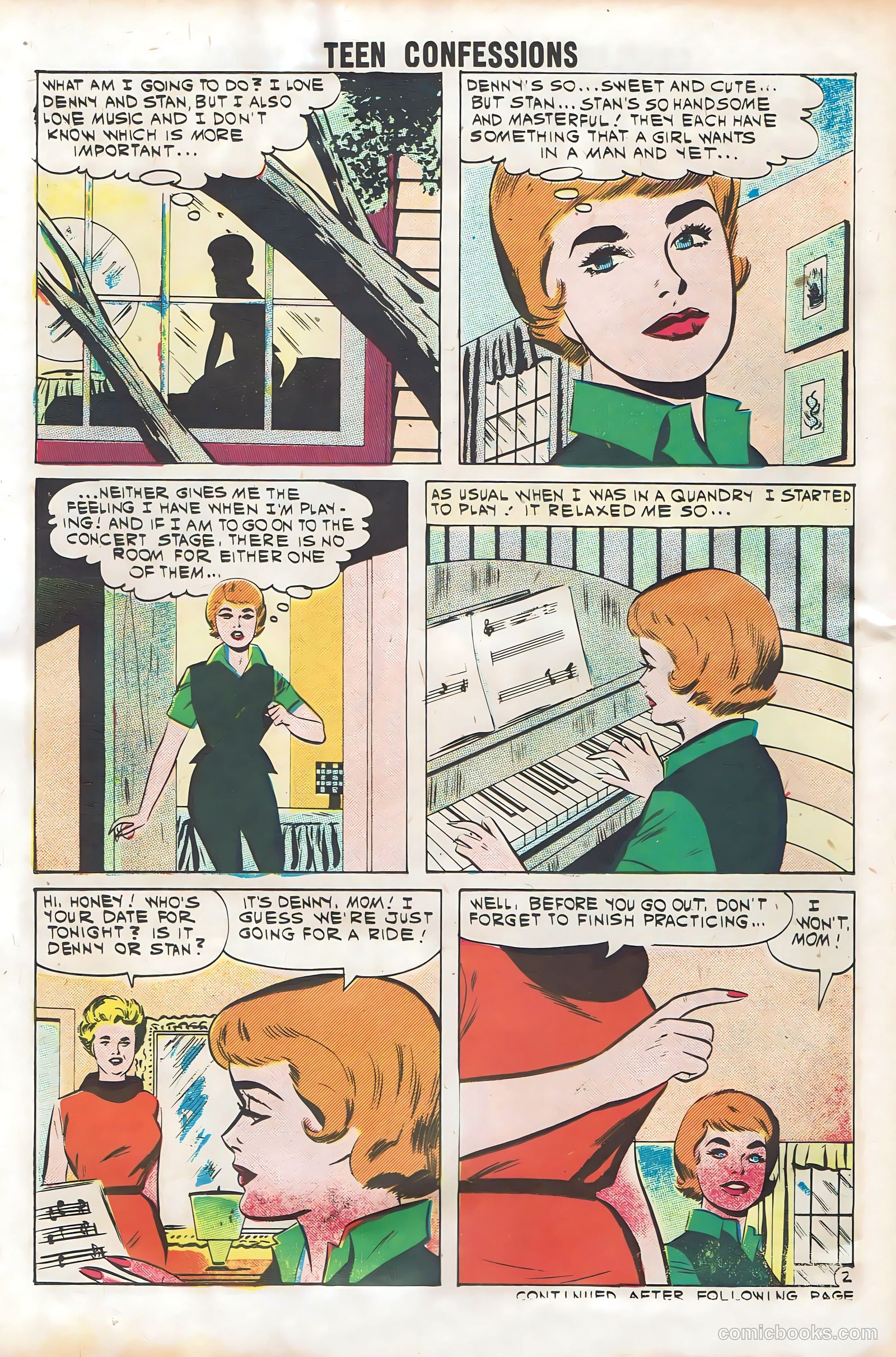 Teen Confessions #11 (1961) — page 14 of 36