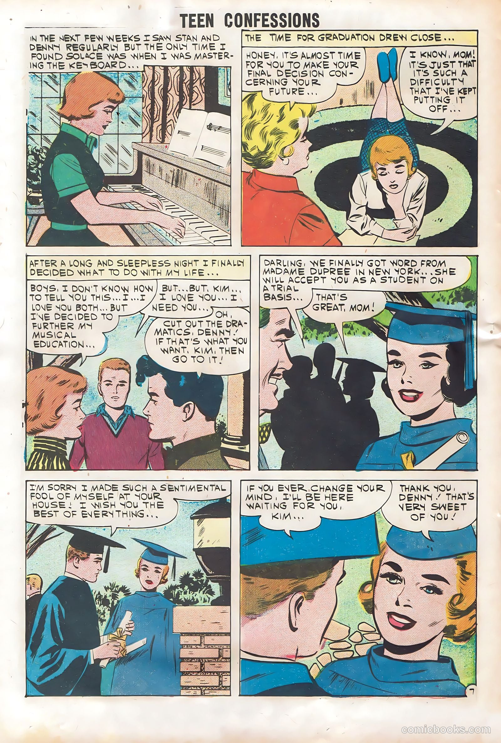 Teen Confessions #11 (1961) — page 20 of 36