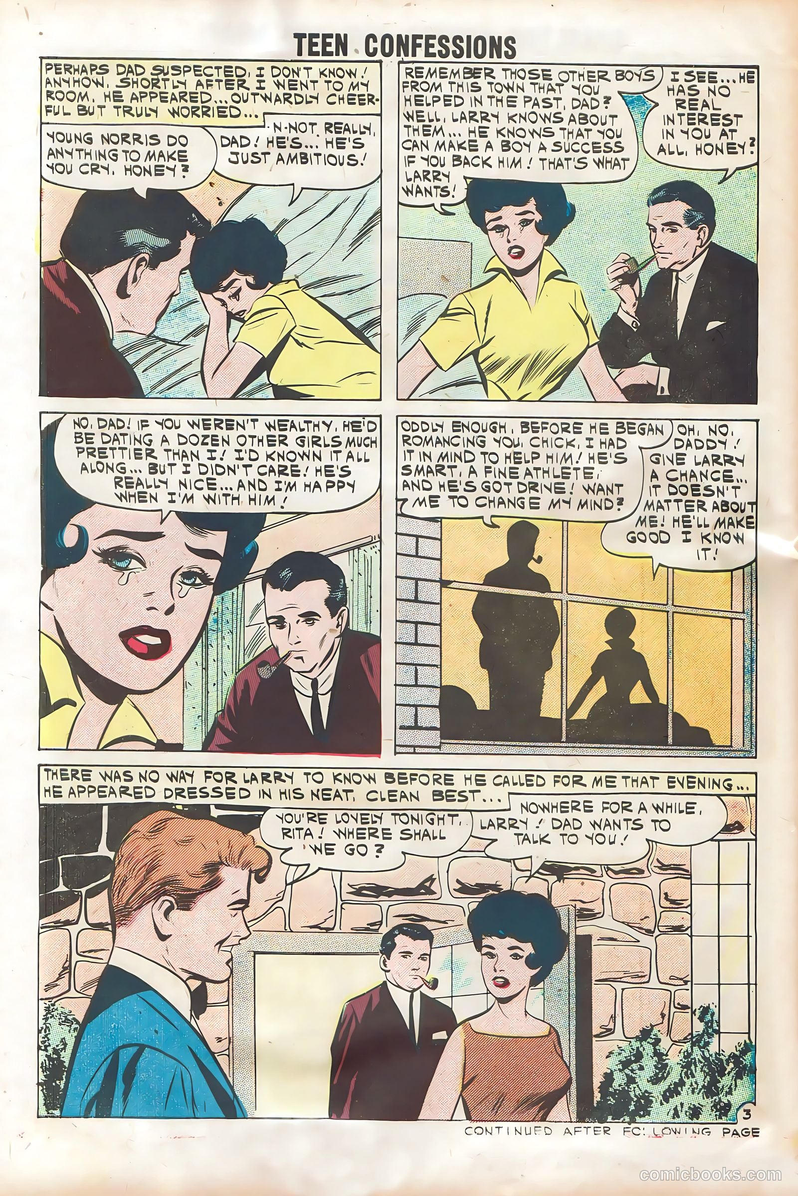Teen Confessions #11 (1961) — page 30 of 36