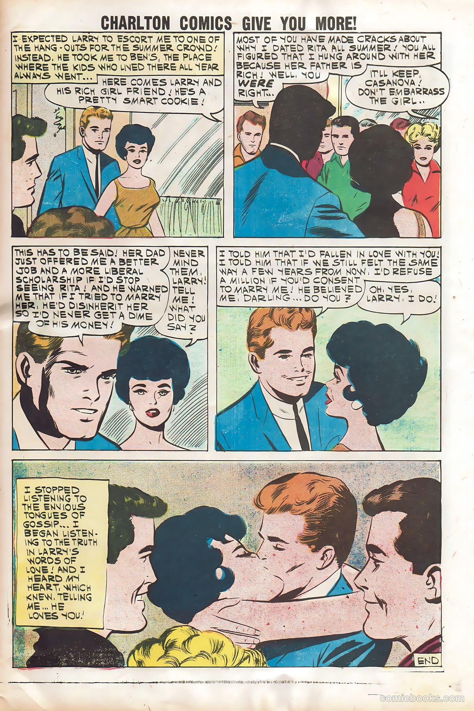 Teen Confessions #11 (1961) — page 33 of 36
