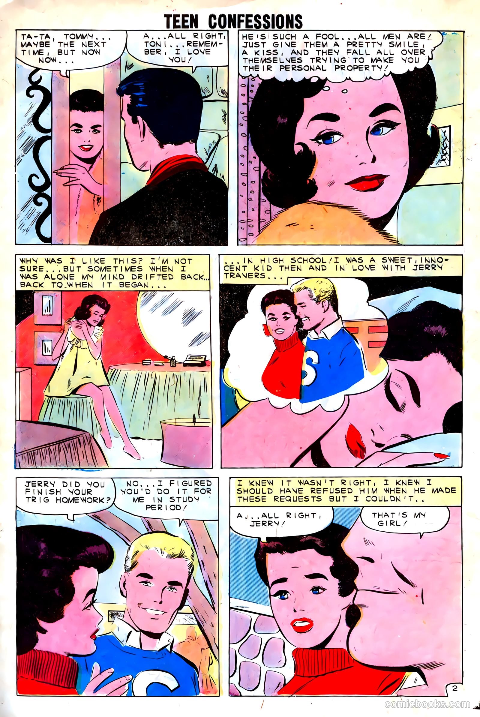 Teen Confessions #12 (1961) — page 4 of 36