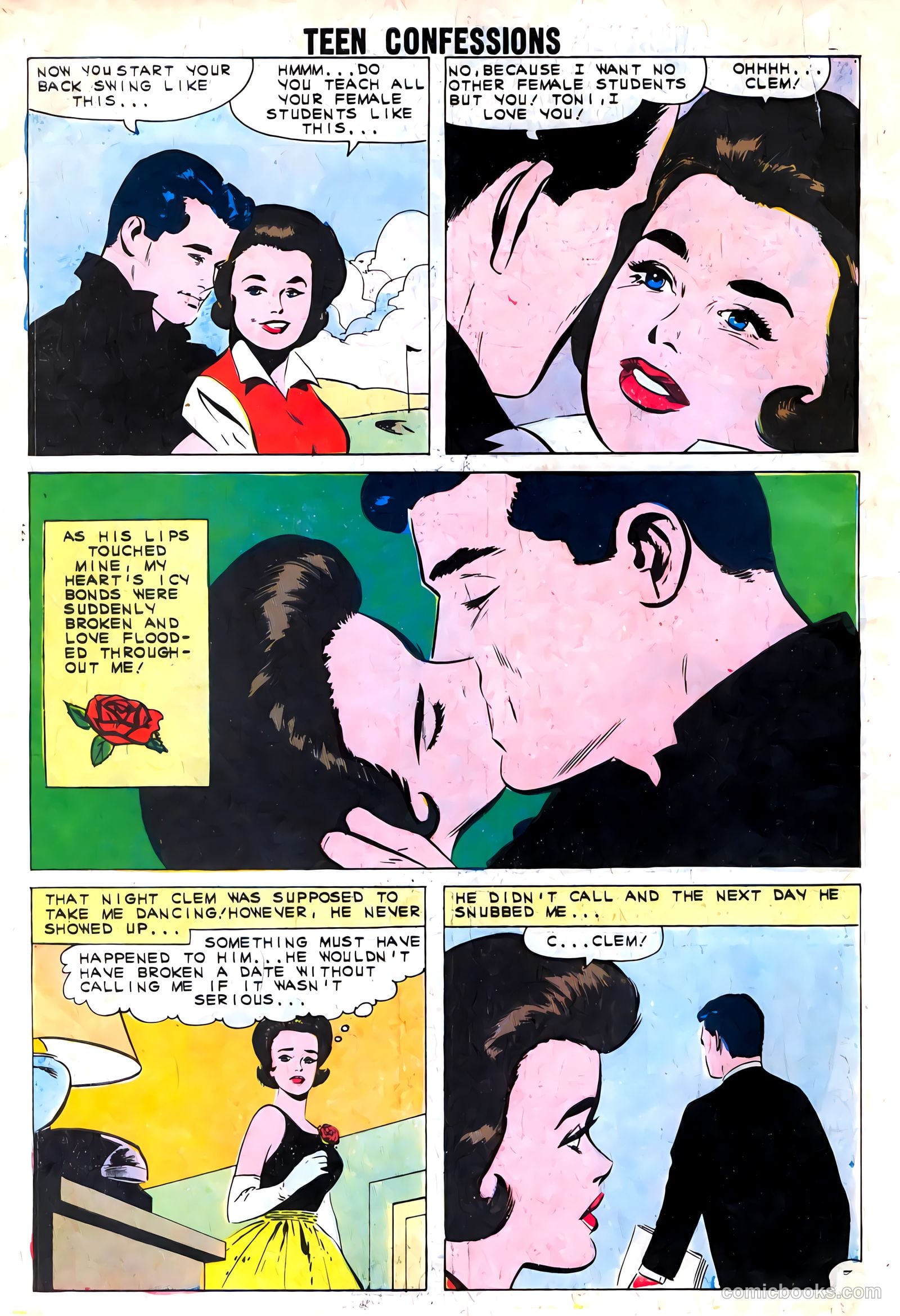 Teen Confessions #12 (1961) — page 10 of 36