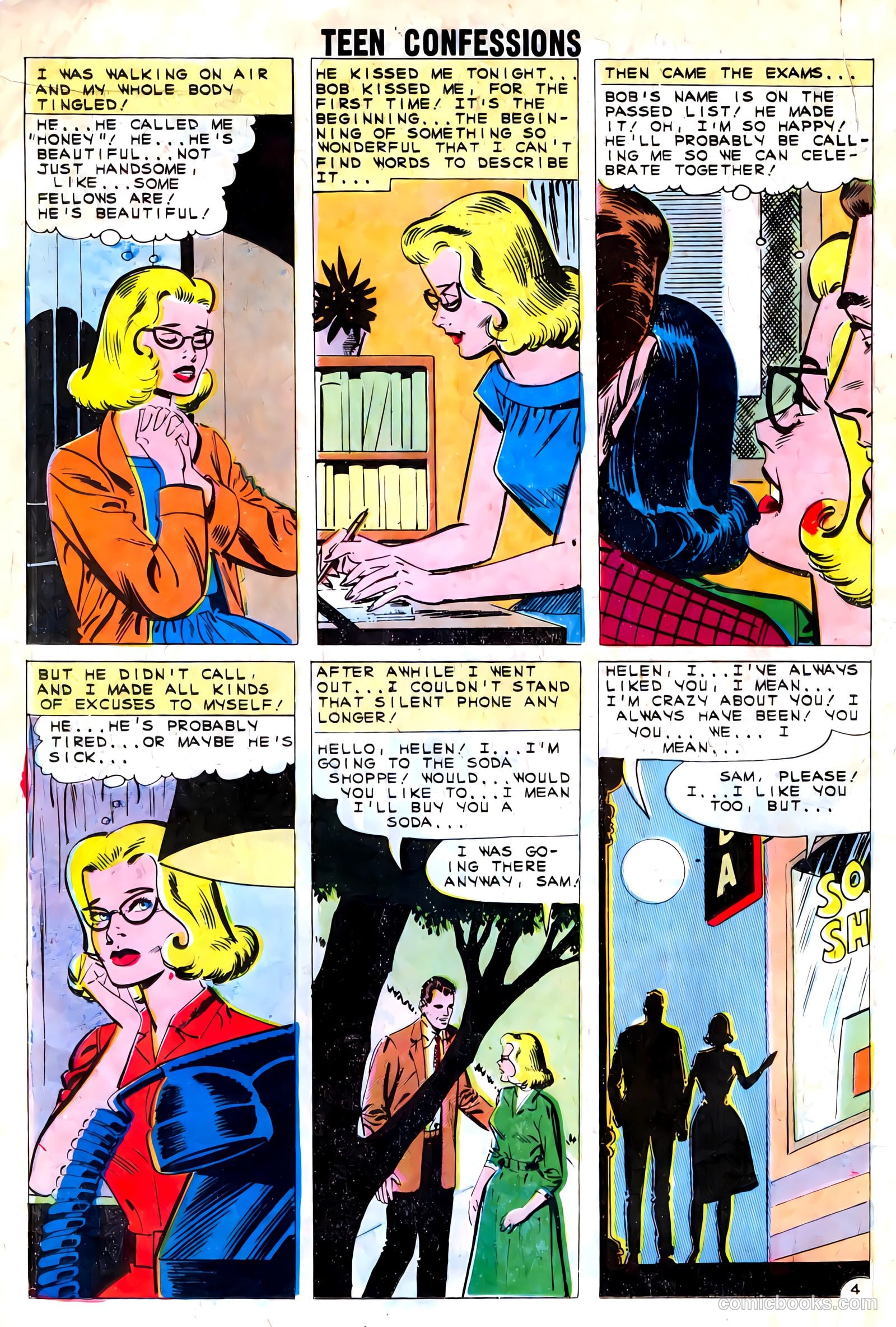 Teen Confessions #12 (1961) — page 18 of 36