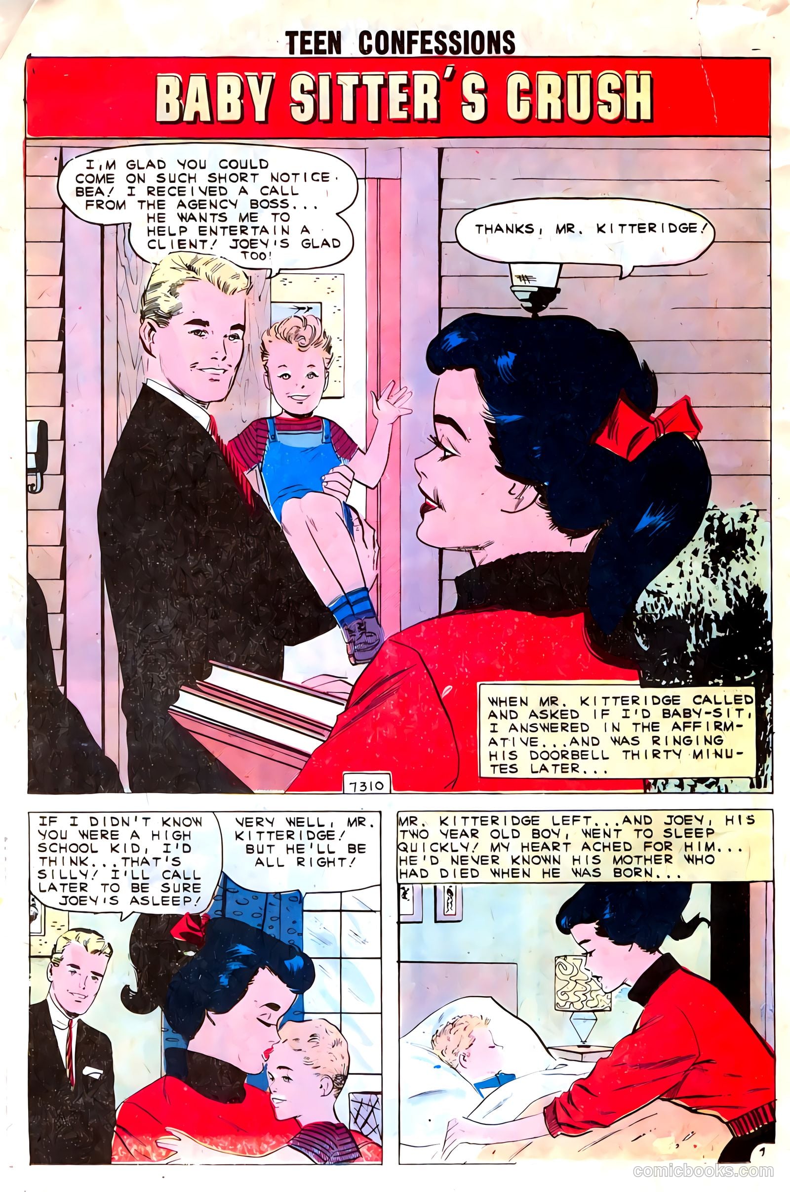 Teen Confessions #12 (1961) — page 20 of 36