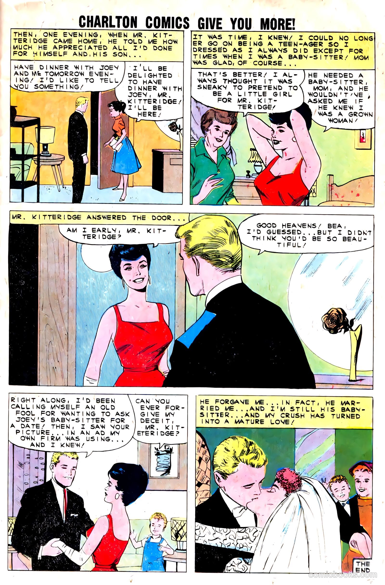 Teen Confessions #12 (1961) — page 23 of 36