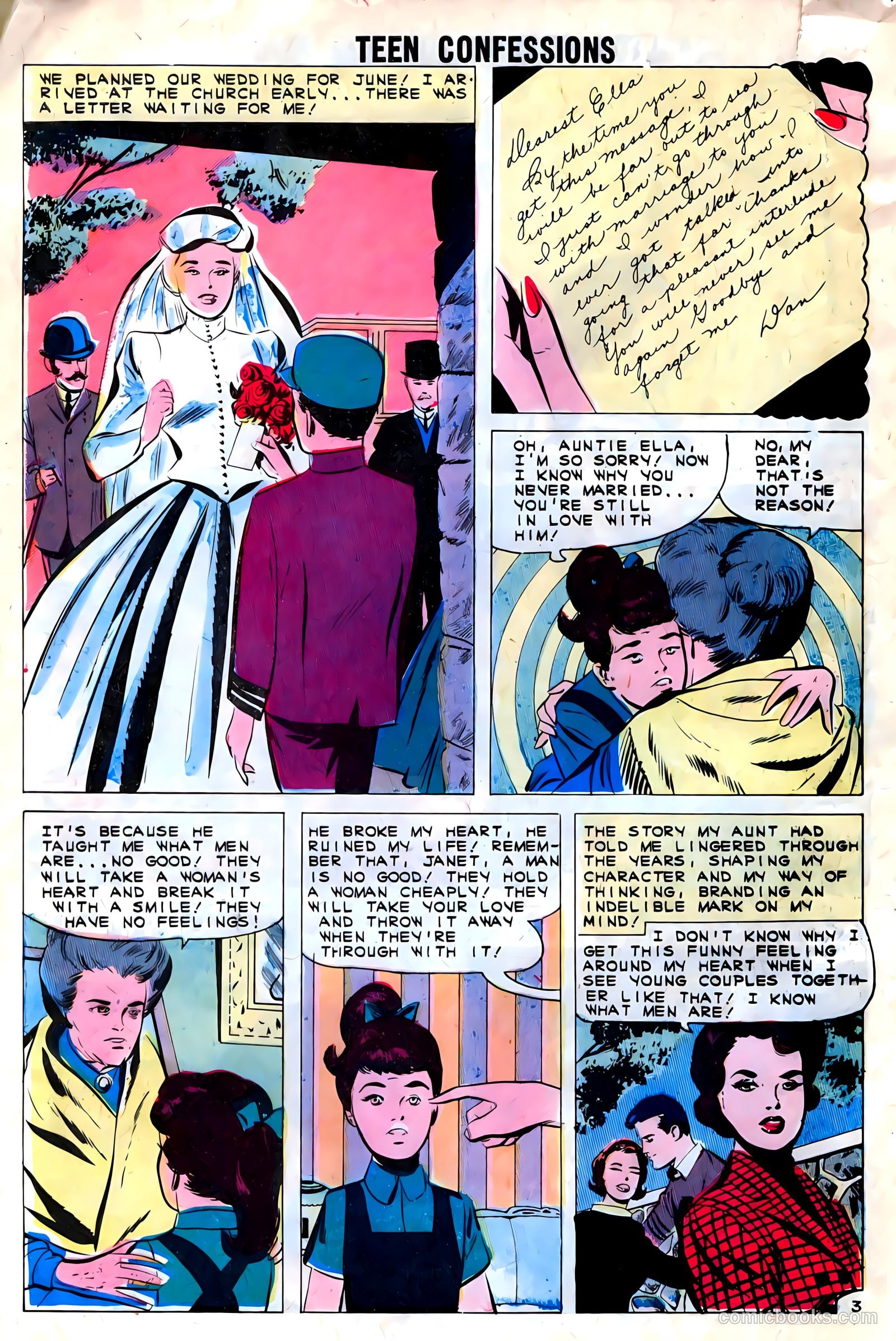 Teen Confessions #12 (1961) — page 28 of 36