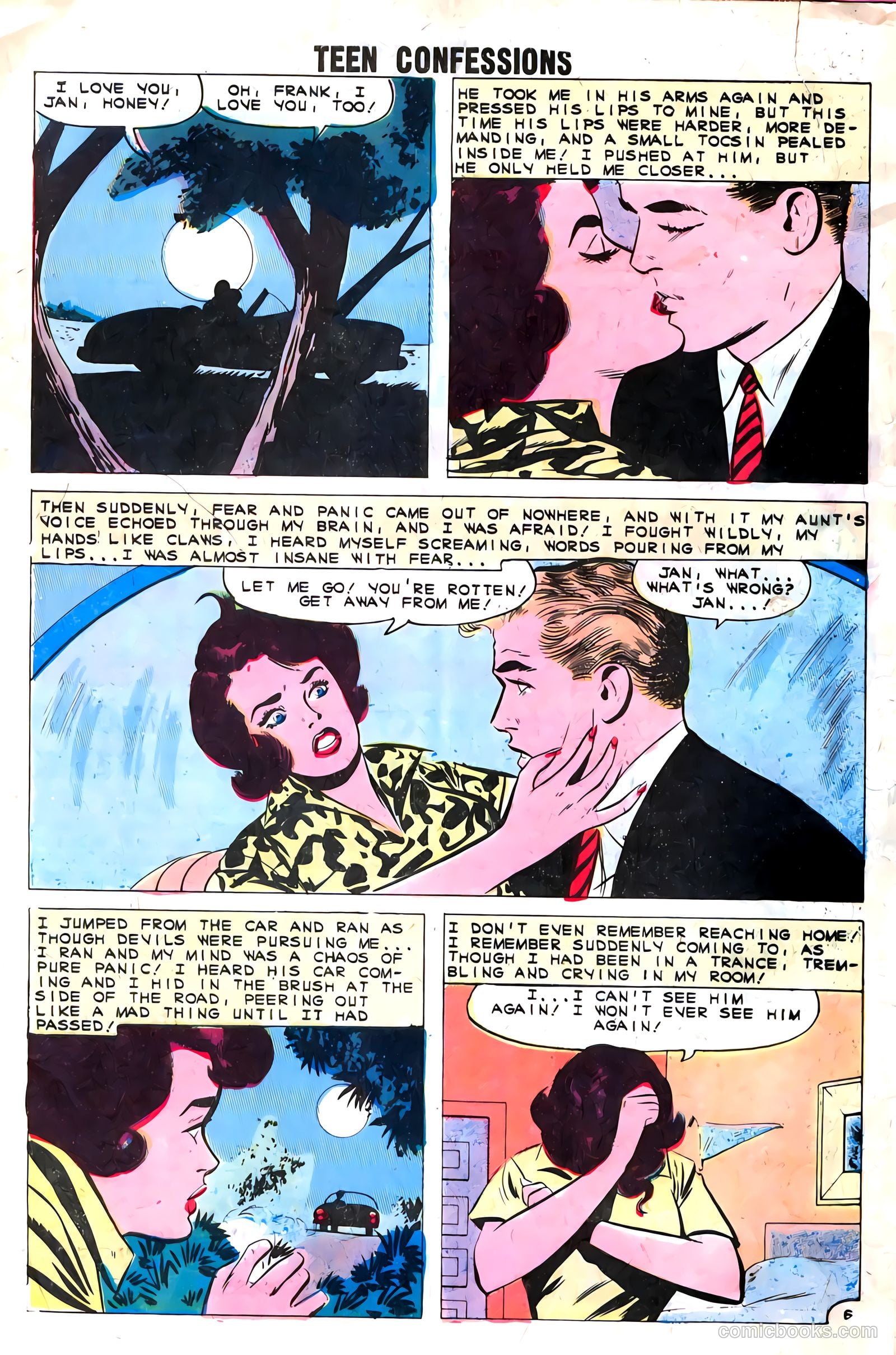 Teen Confessions #12 (1961) — page 32 of 36