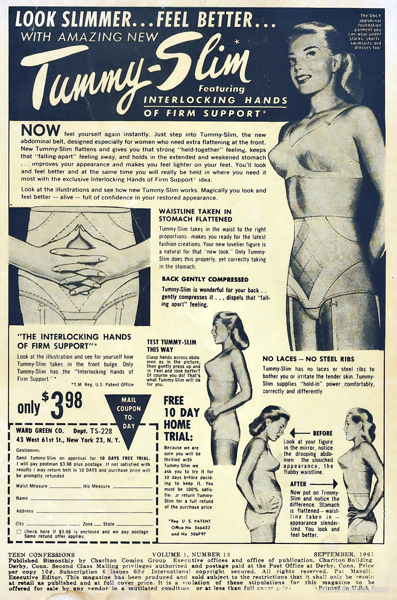 Teen Confessions #13 (1961) — page 2 of 36