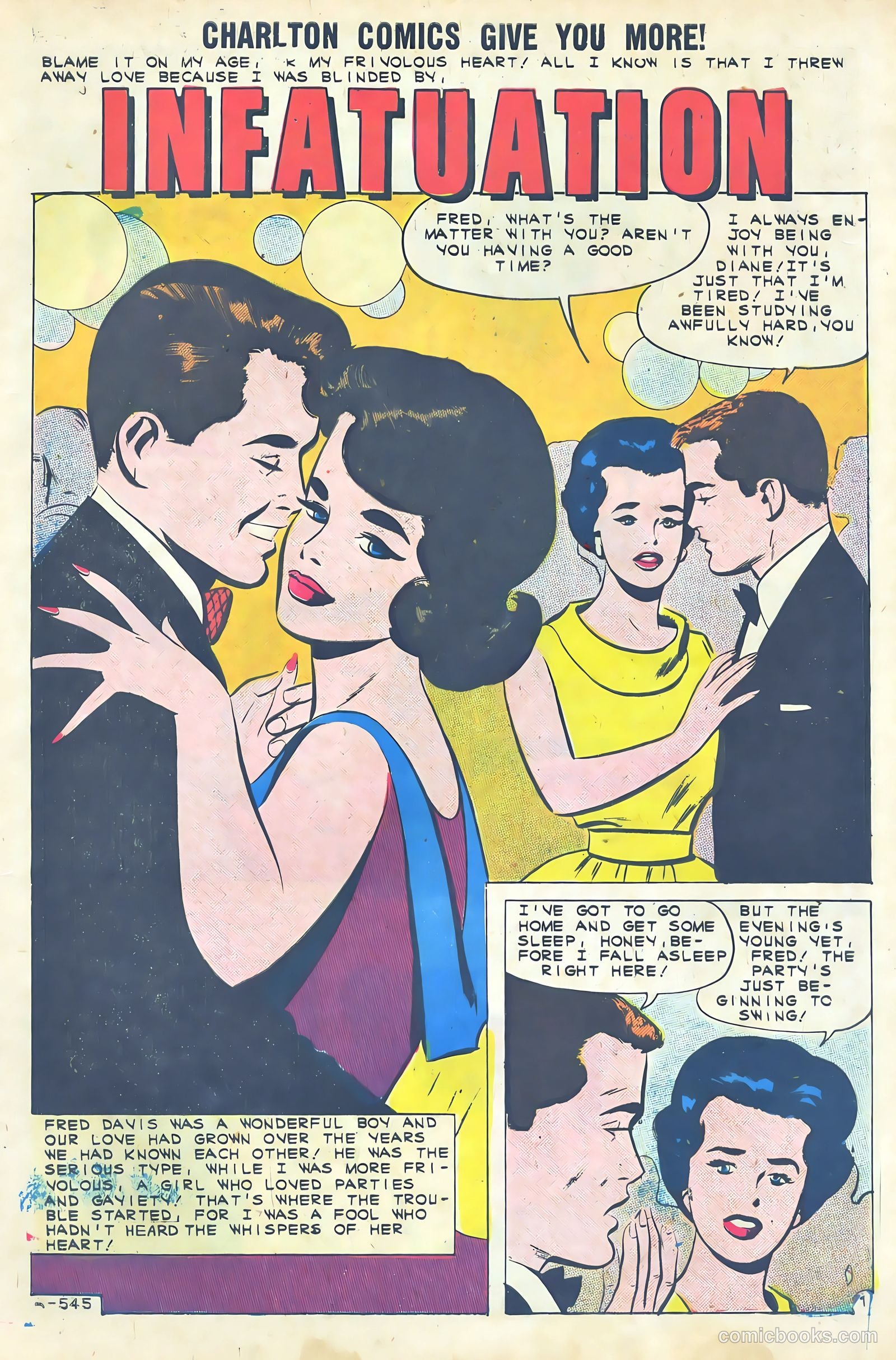 Teen Confessions #13 (1961) — page 3 of 36