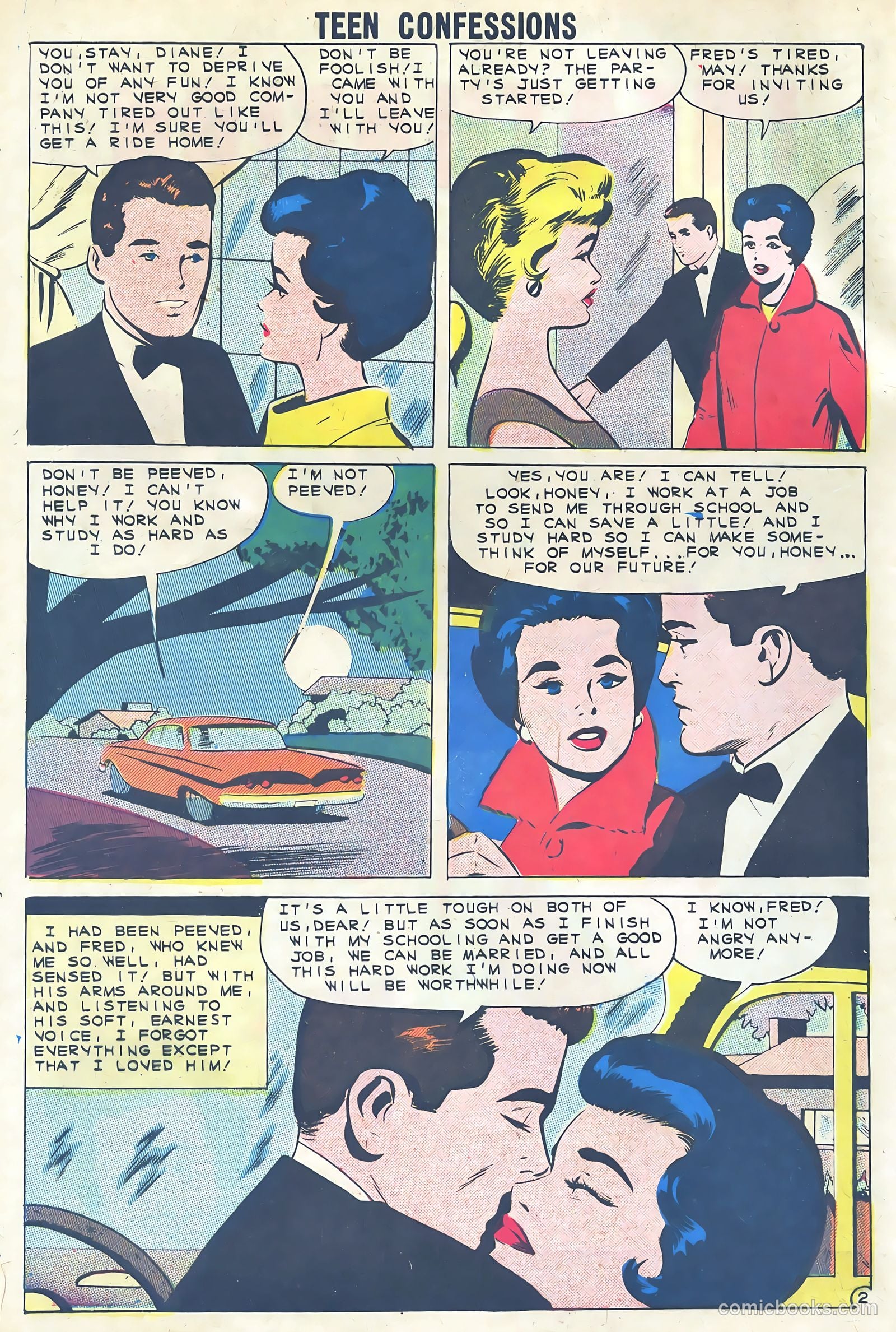 Teen Confessions #13 (1961) — page 4 of 36