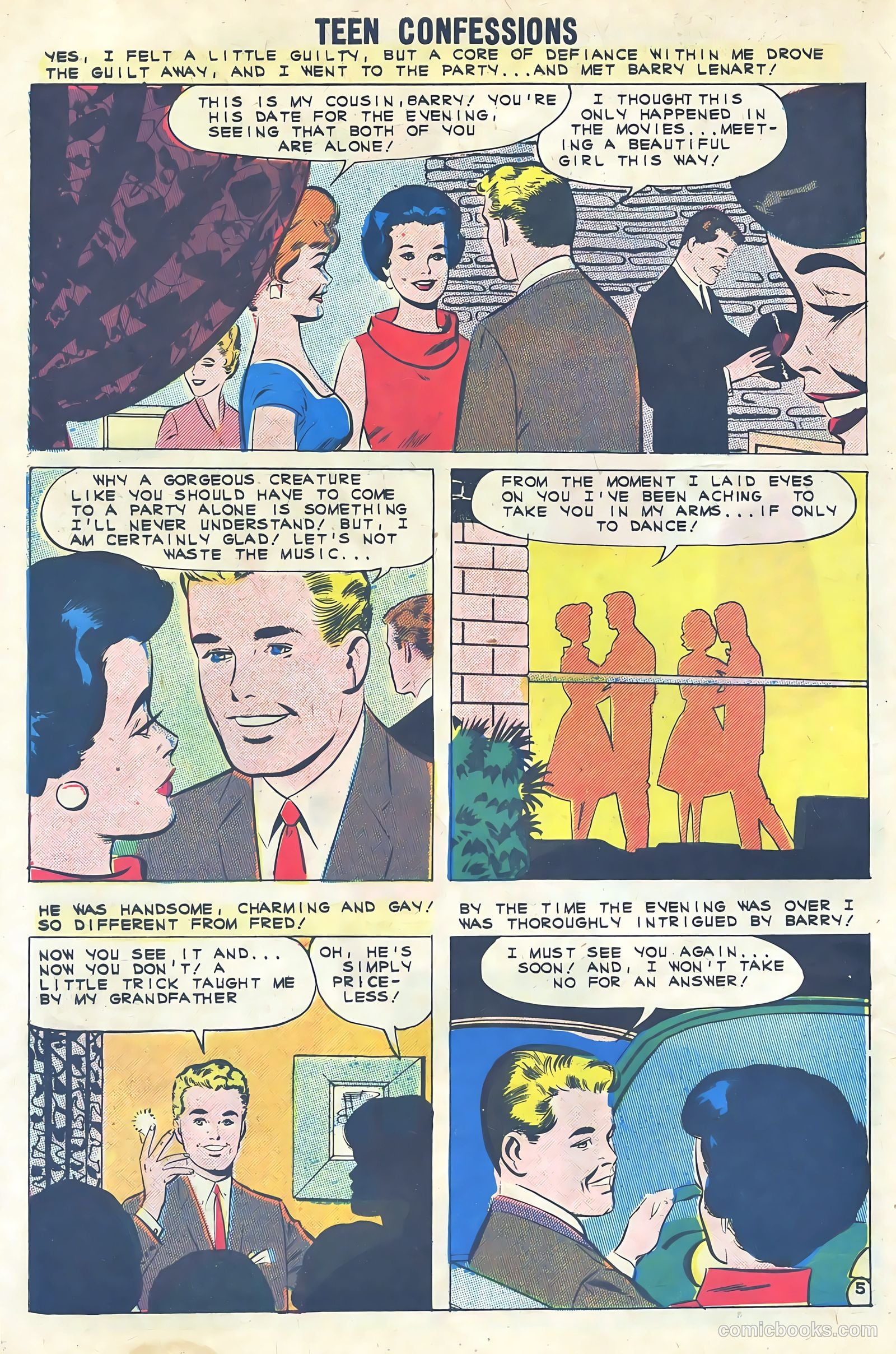Teen Confessions #13 (1961) — page 8 of 36