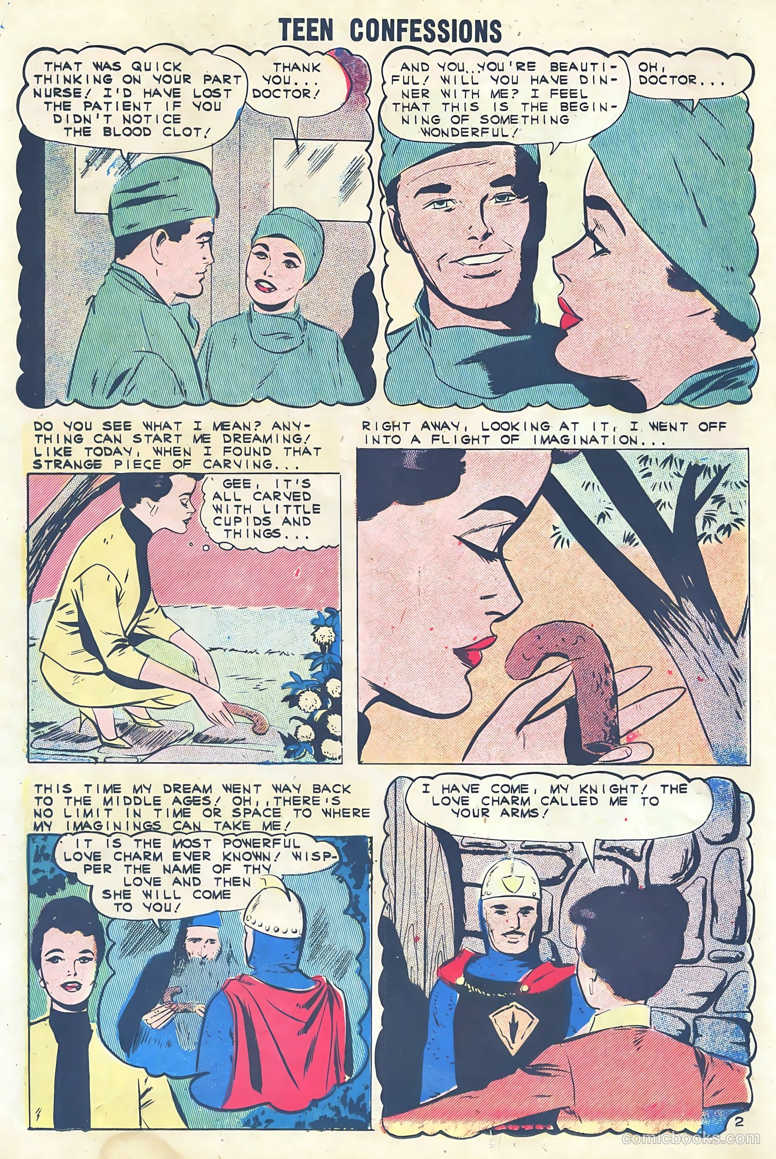 Teen Confessions #13 (1961) — page 16 of 36