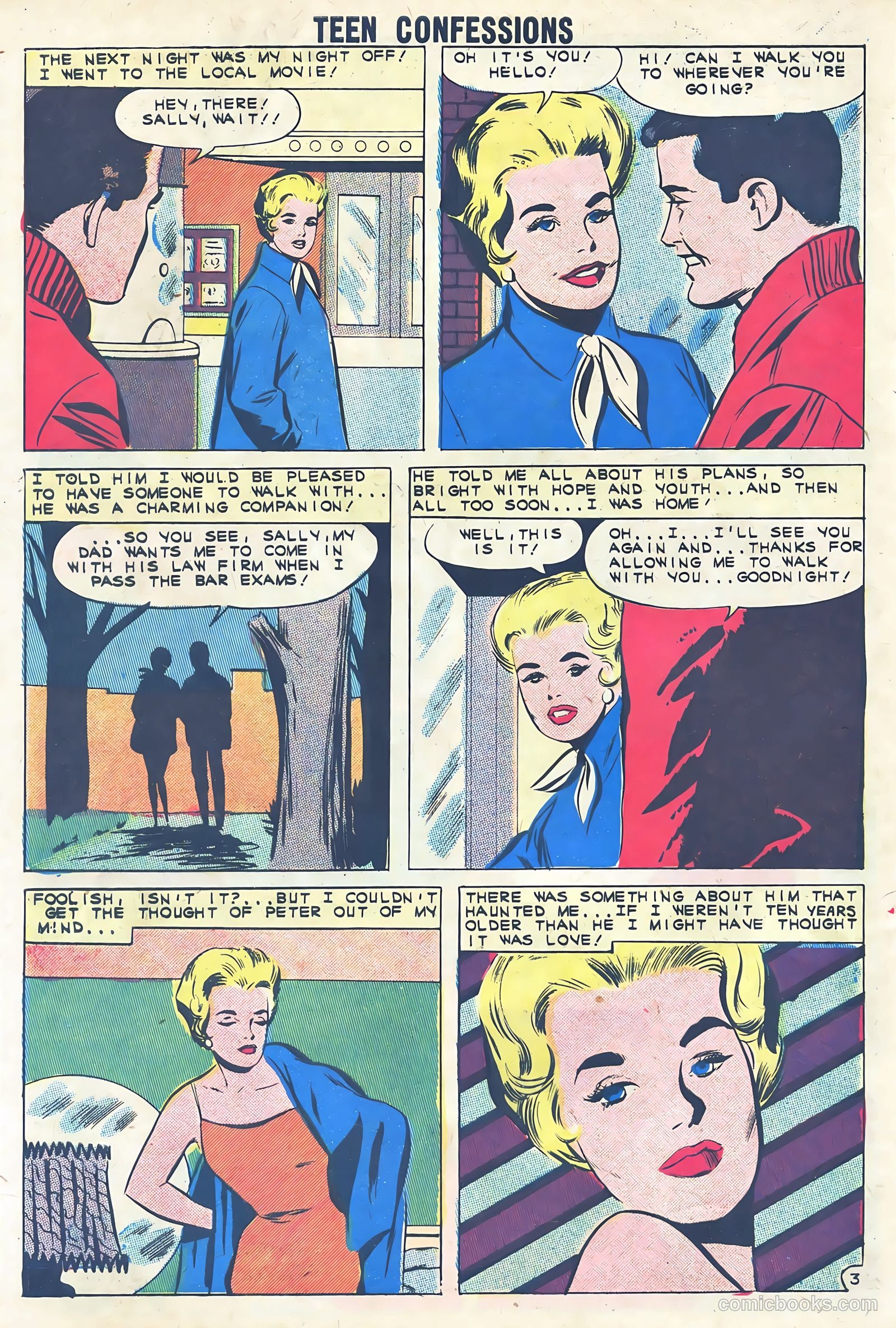Teen Confessions #13 (1961) — page 28 of 36