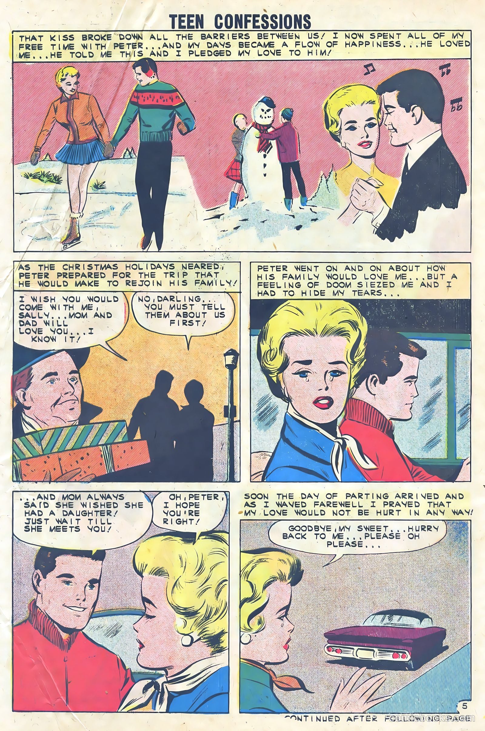 Teen Confessions #13 (1961) — page 30 of 36
