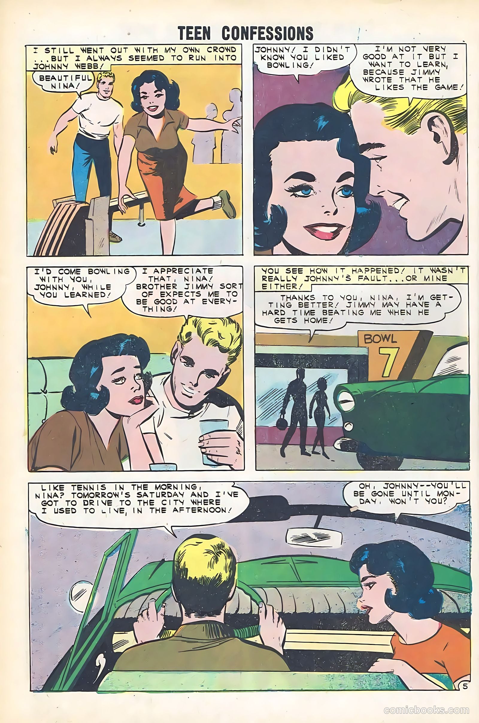 Teen Confessions #14 (1961) — page 8 of 36