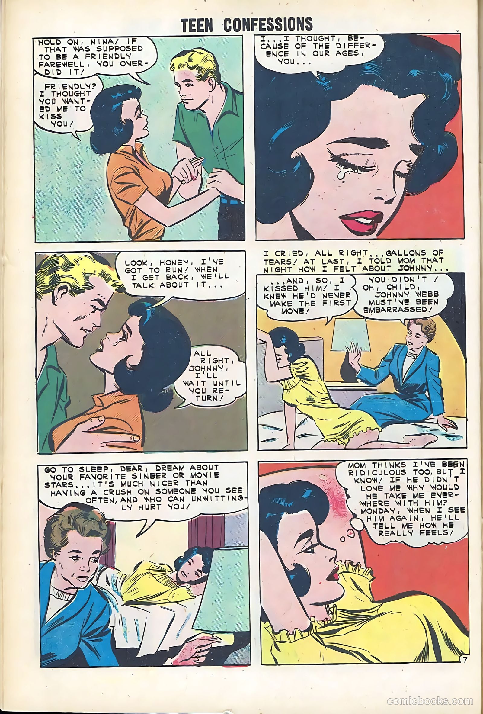 Teen Confessions #14 (1961) — page 10 of 36