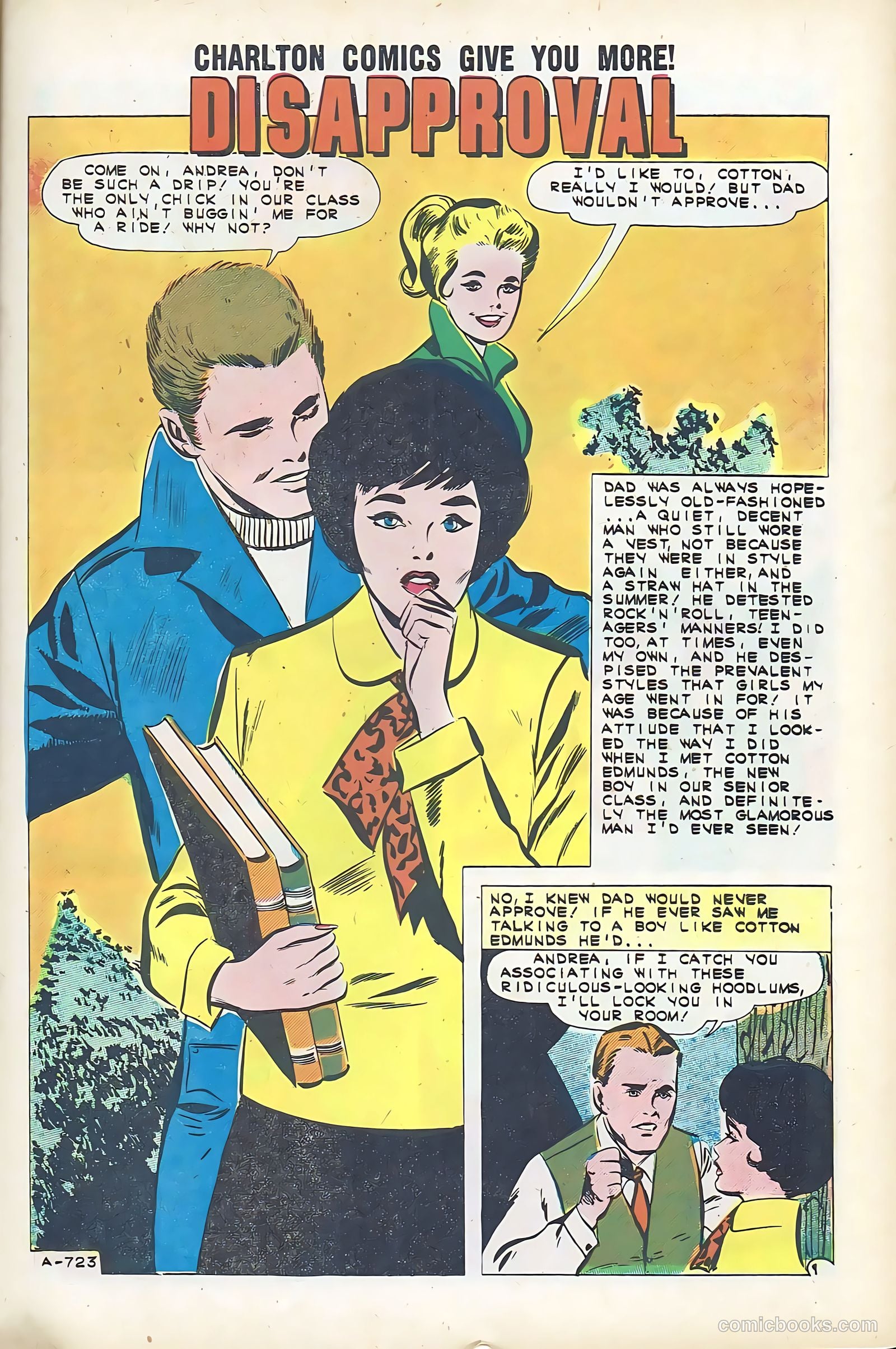 Teen Confessions #14 (1961) — page 23 of 36
