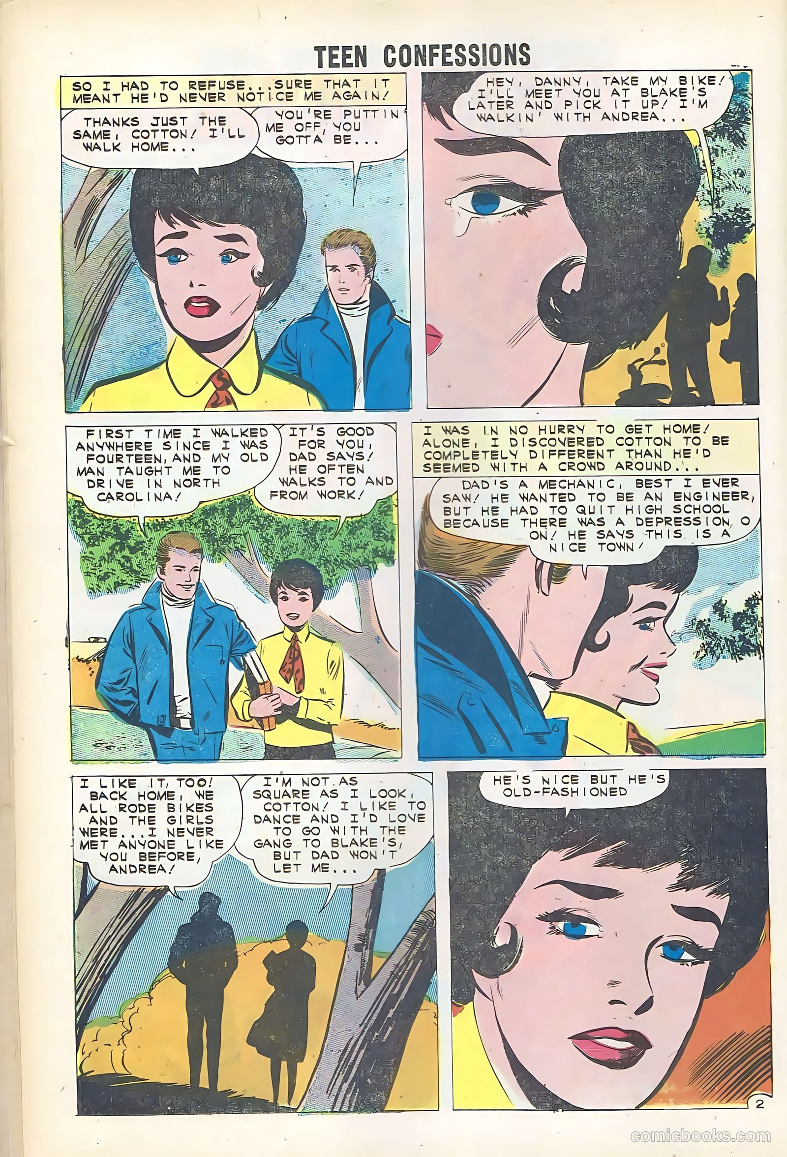 Teen Confessions #14 (1961) — page 24 of 36