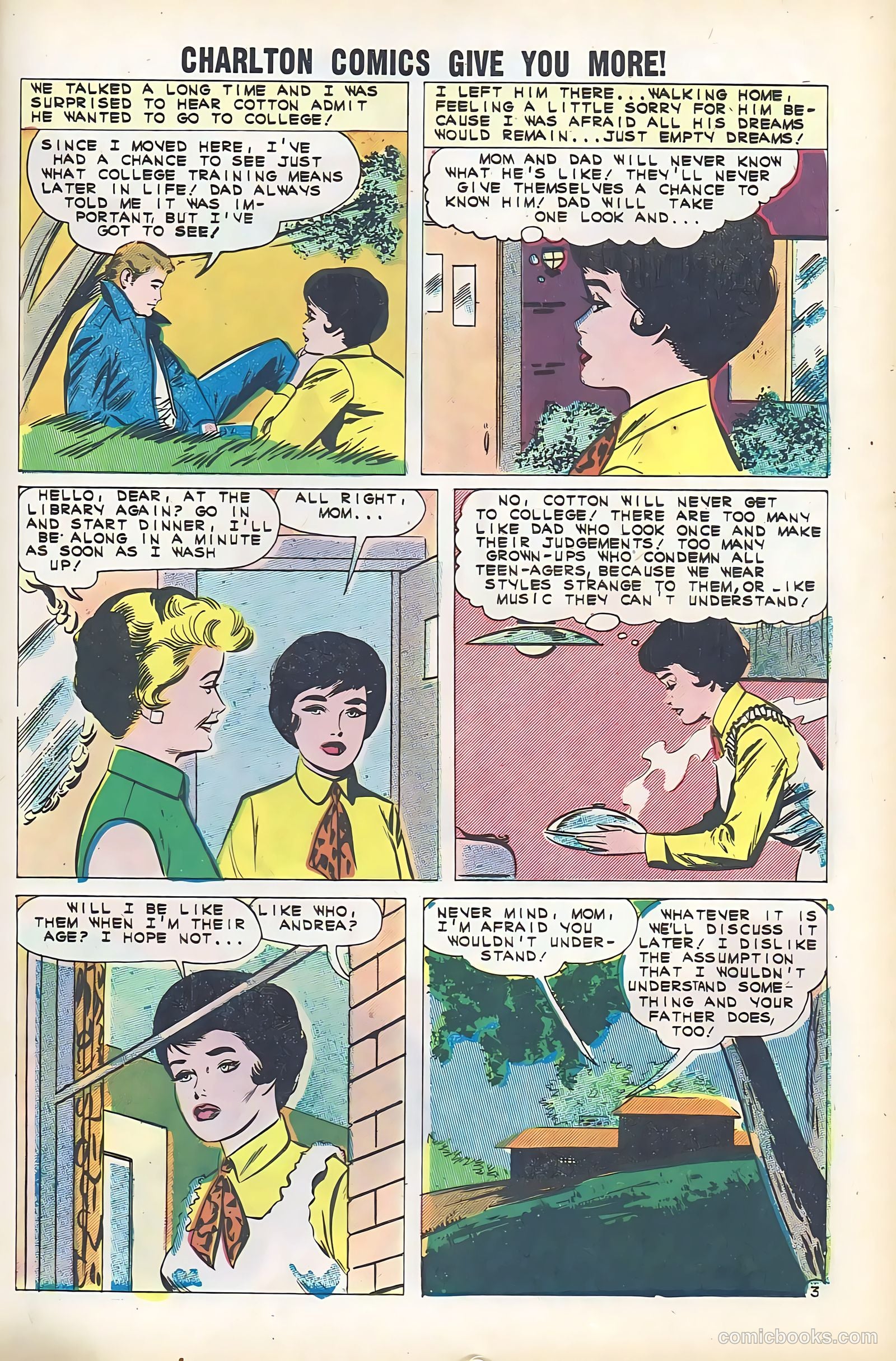 Teen Confessions #14 (1961) — page 25 of 36