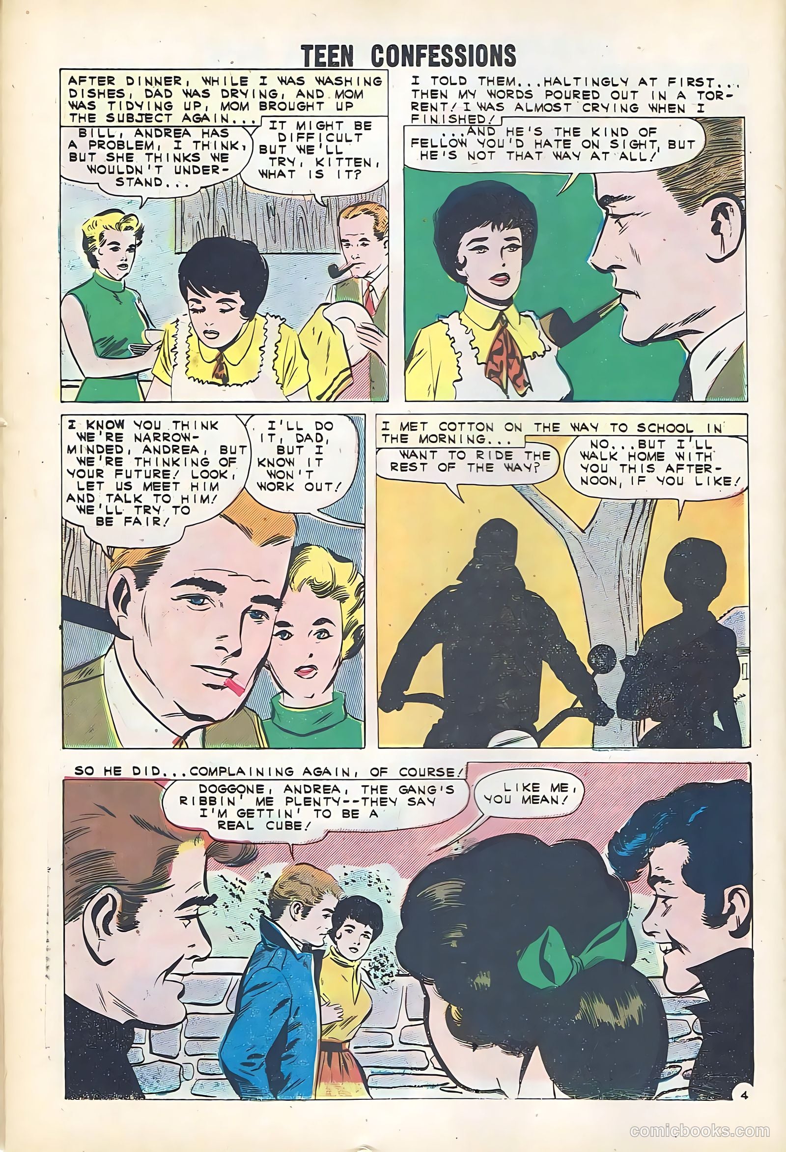 Teen Confessions #14 (1961) — page 26 of 36