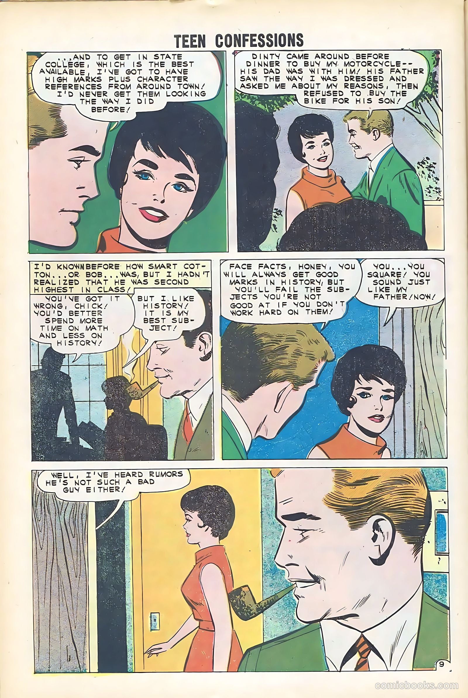 Teen Confessions #14 (1961) — page 32 of 36