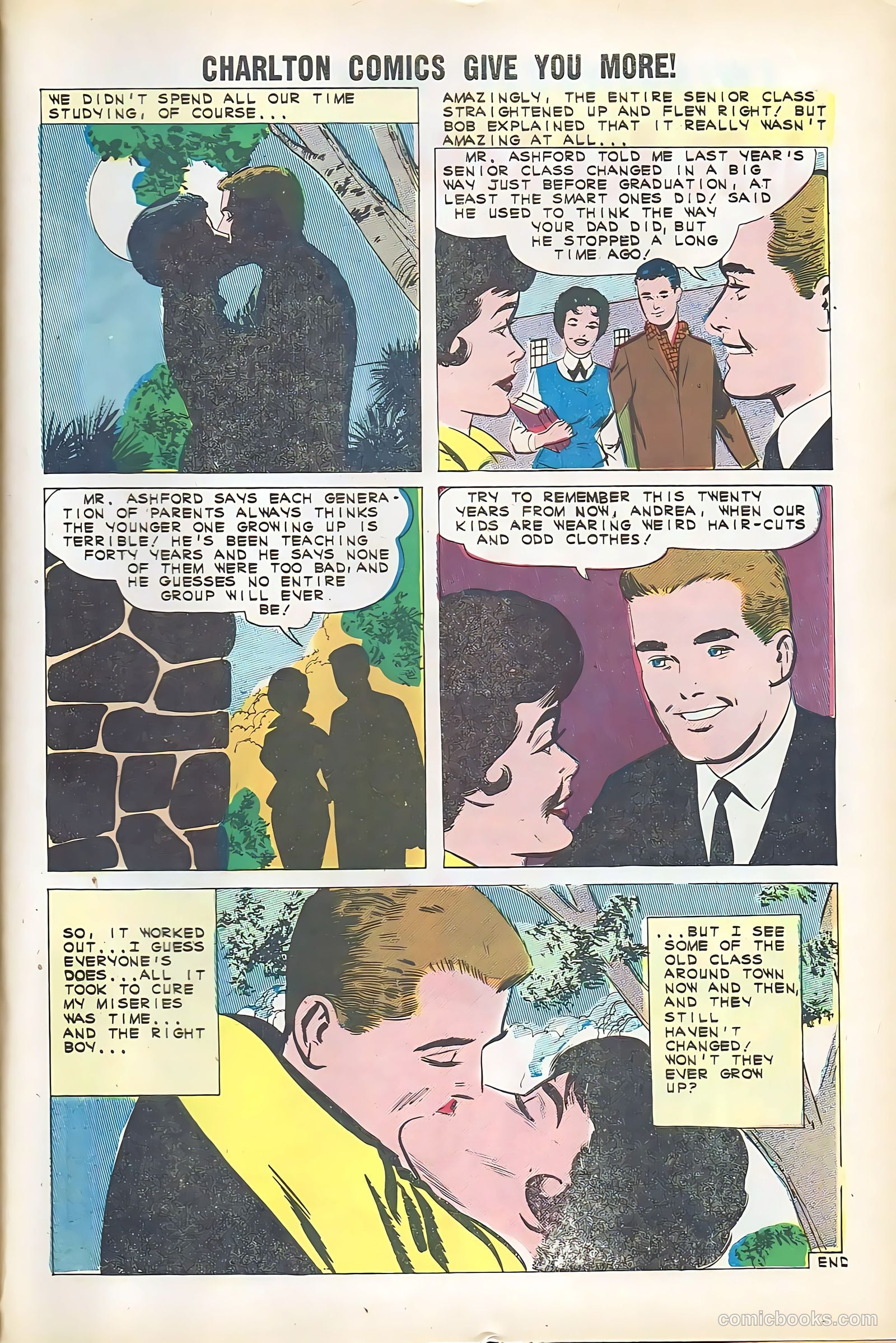 Teen Confessions #14 (1961) — page 33 of 36
