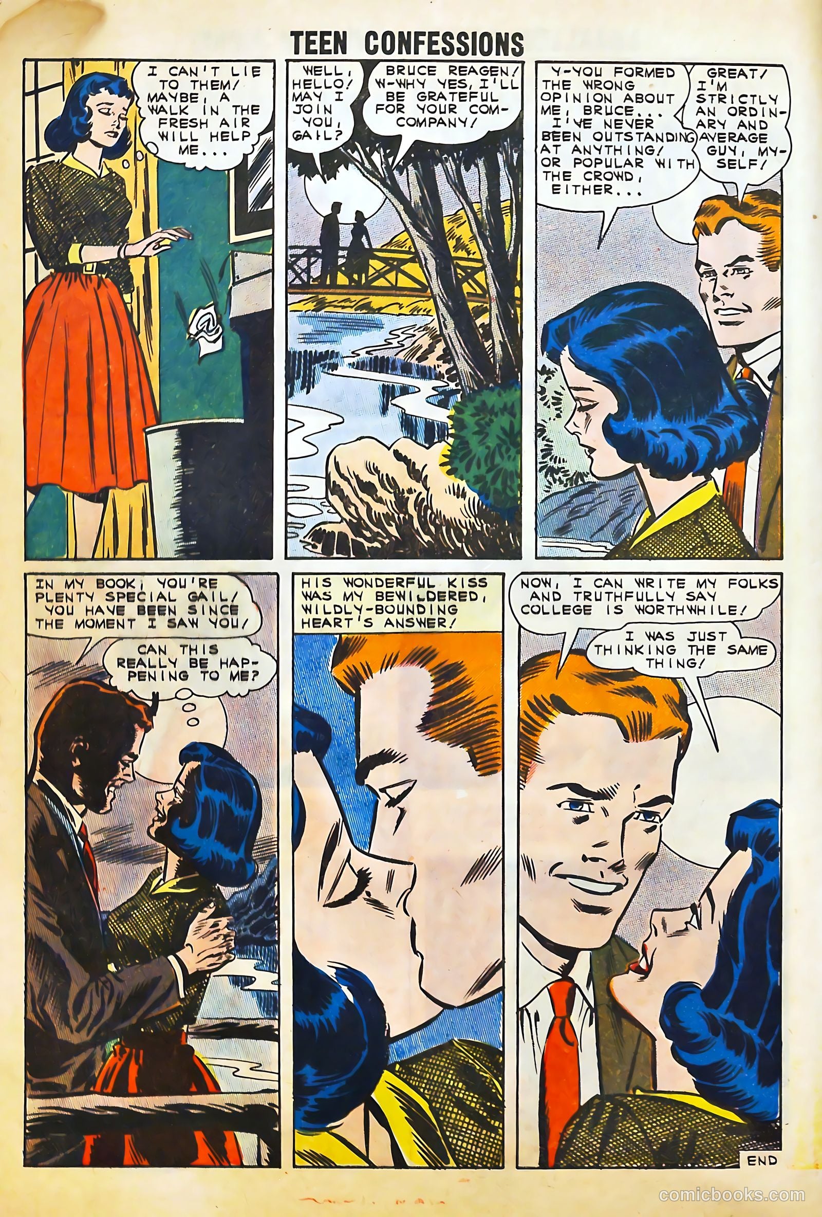 Teen Confessions #15 (1962) — page 8 of 36