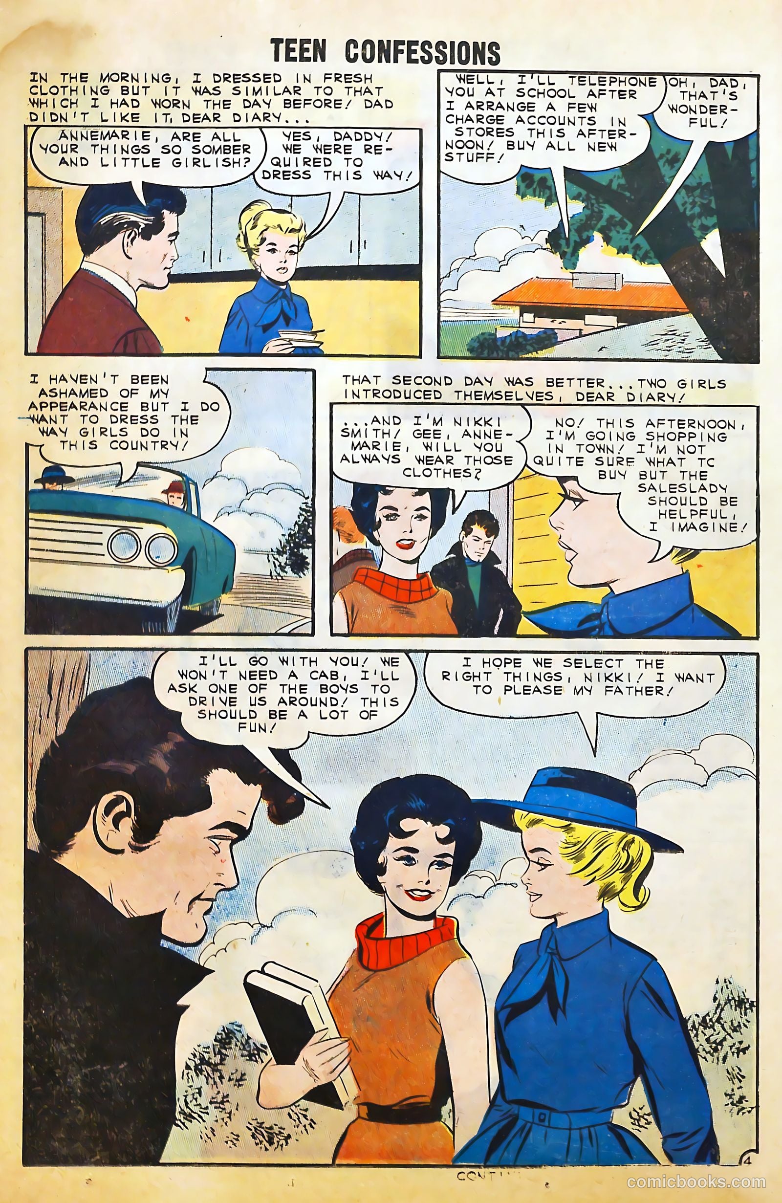 Teen Confessions #15 (1962) — page 14 of 36
