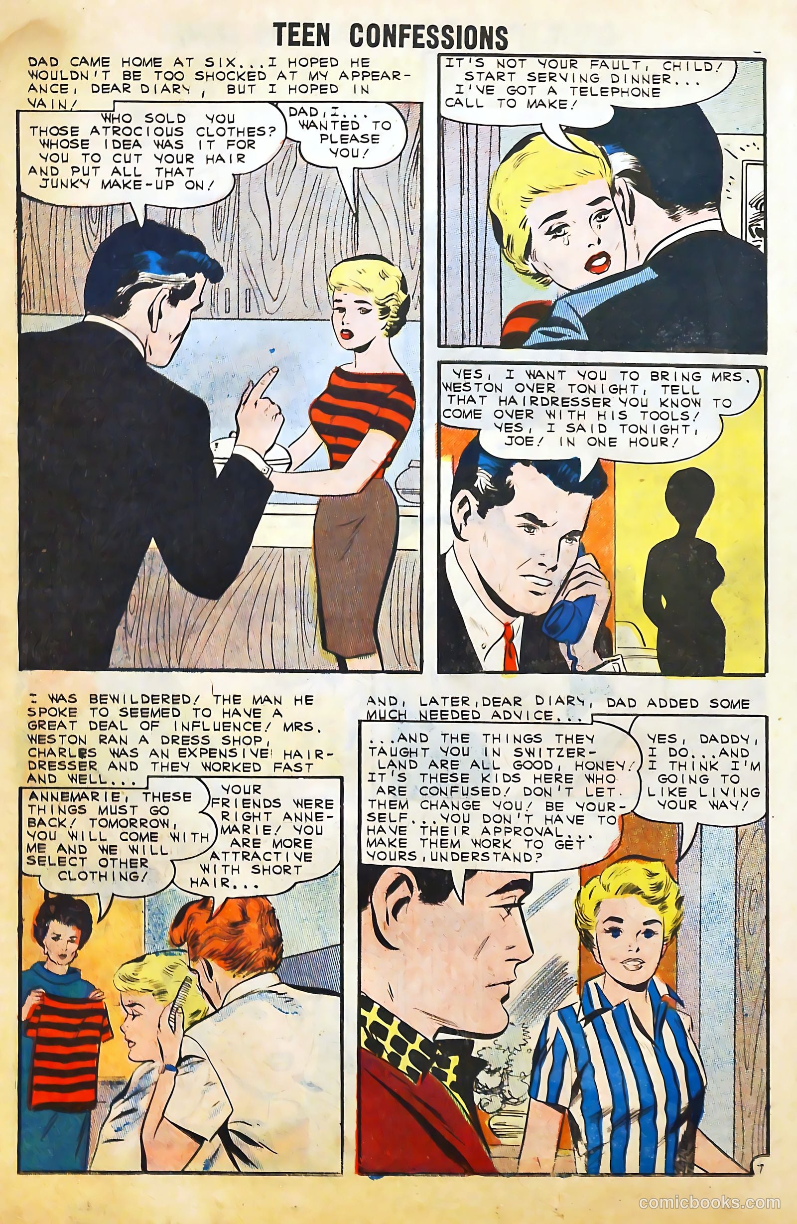 Teen Confessions #15 (1962) — page 18 of 36