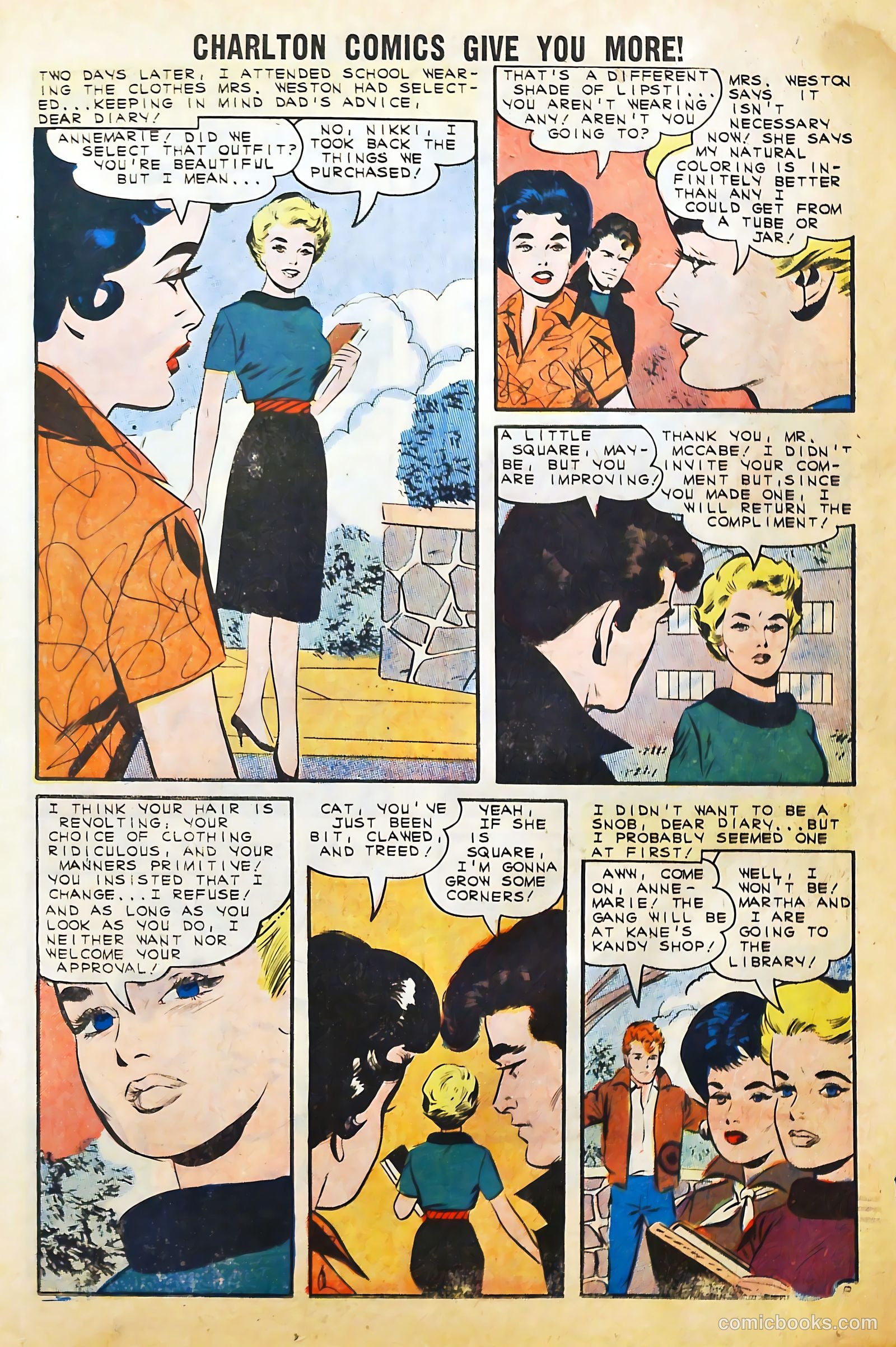 Teen Confessions #15 (1962) — page 19 of 36