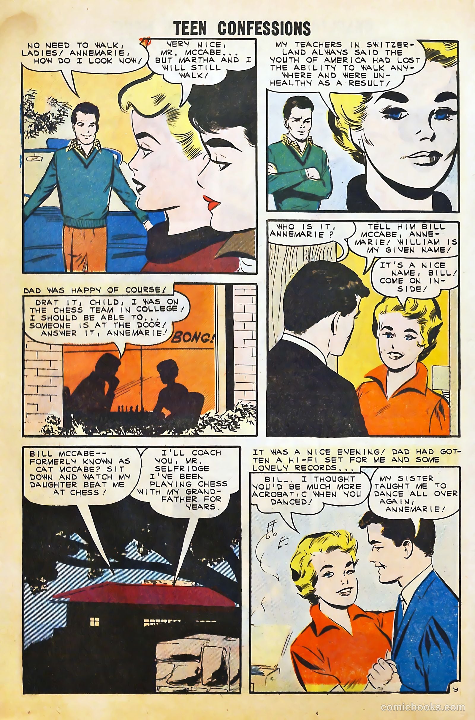 Teen Confessions #15 (1962) — page 20 of 36
