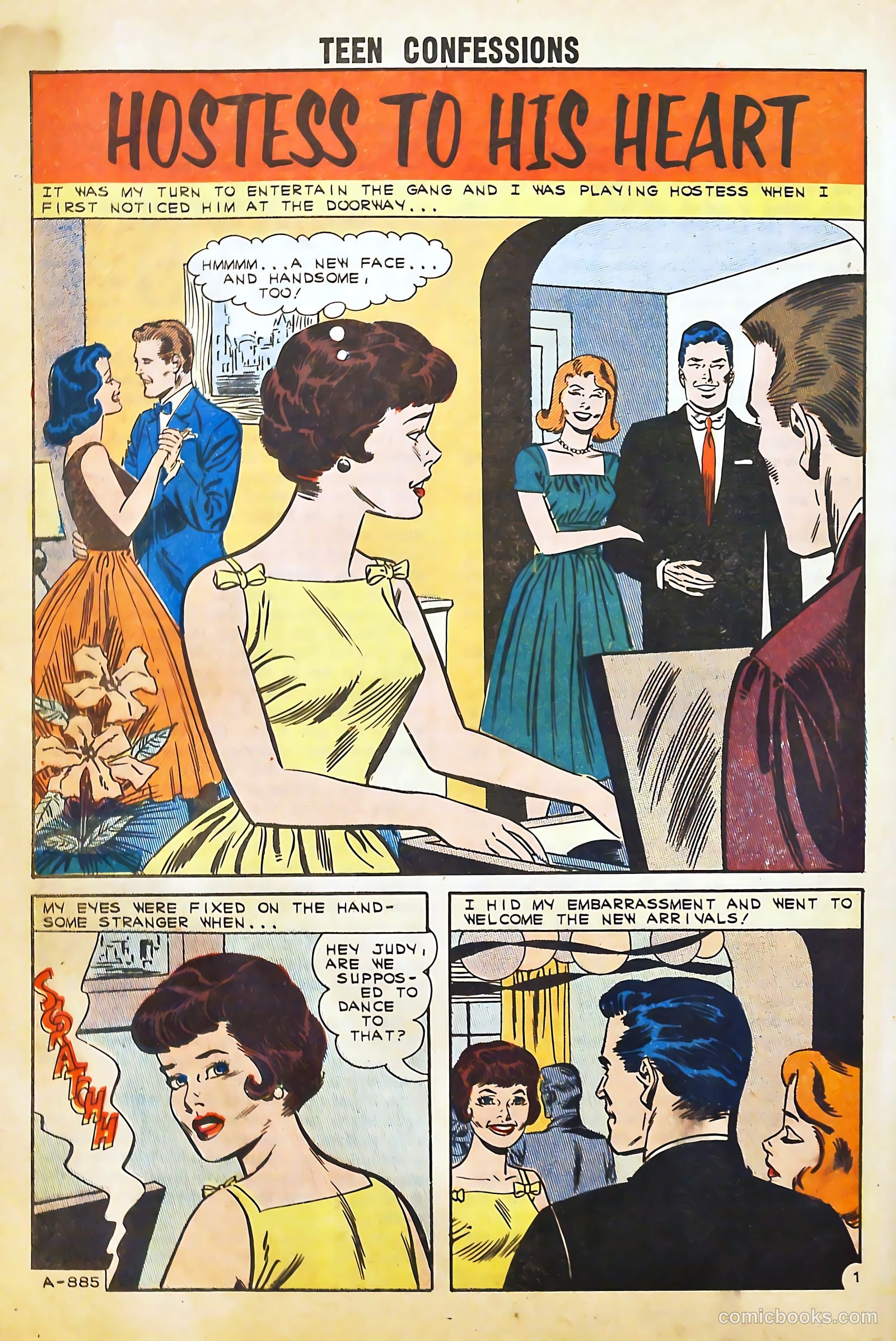 Teen Confessions #15 (1962) — page 28 of 36