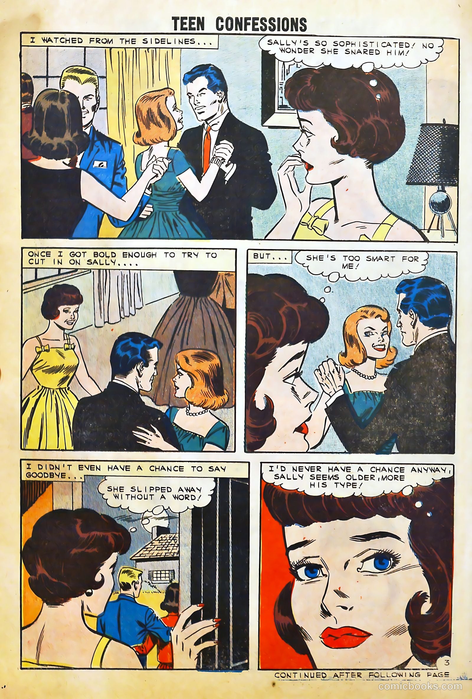 Teen Confessions #15 (1962) — page 30 of 36