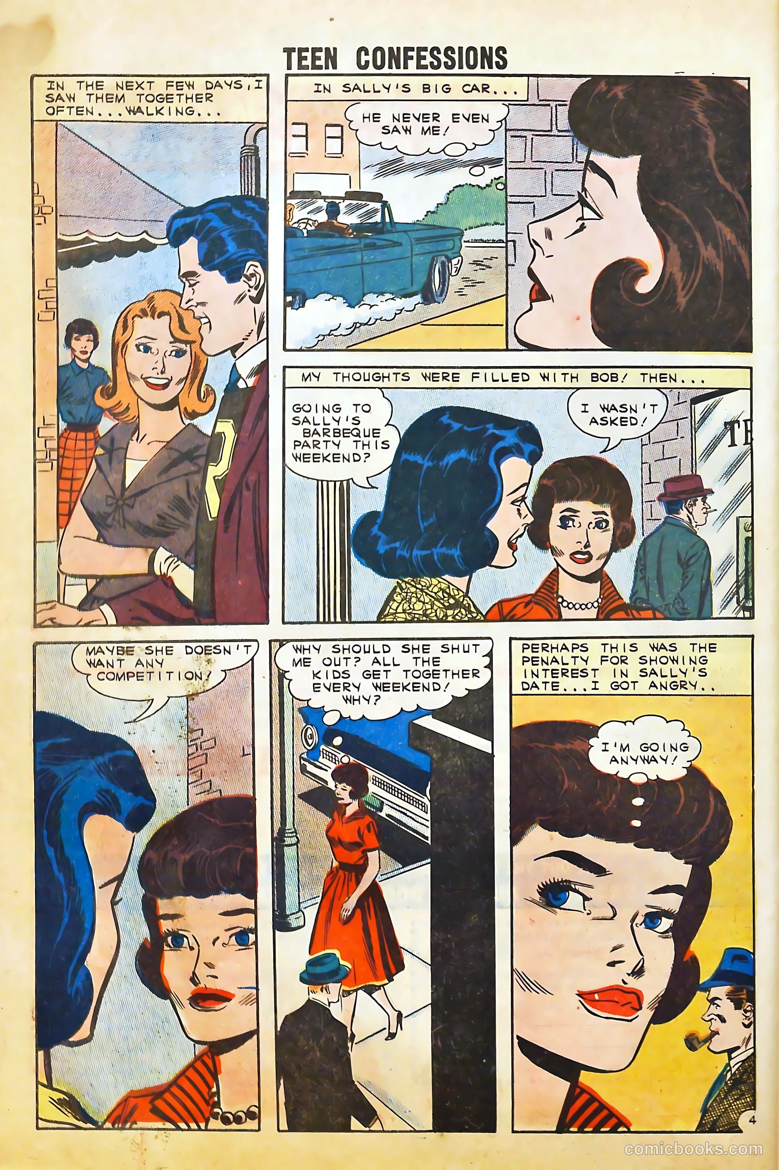 Teen Confessions #15 (1962) — page 32 of 36