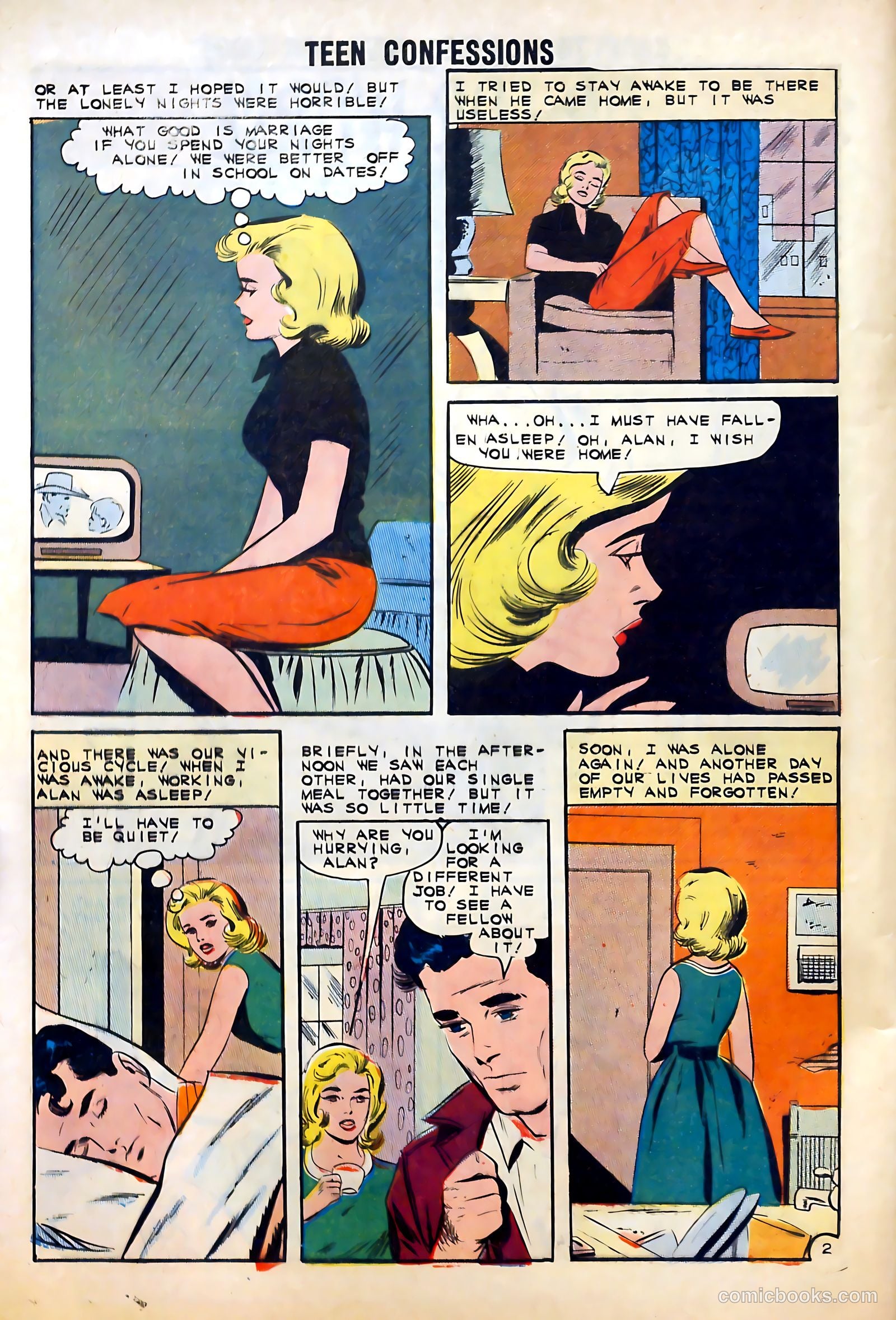 Teen Confessions #16 (1962) — page 4 of 36