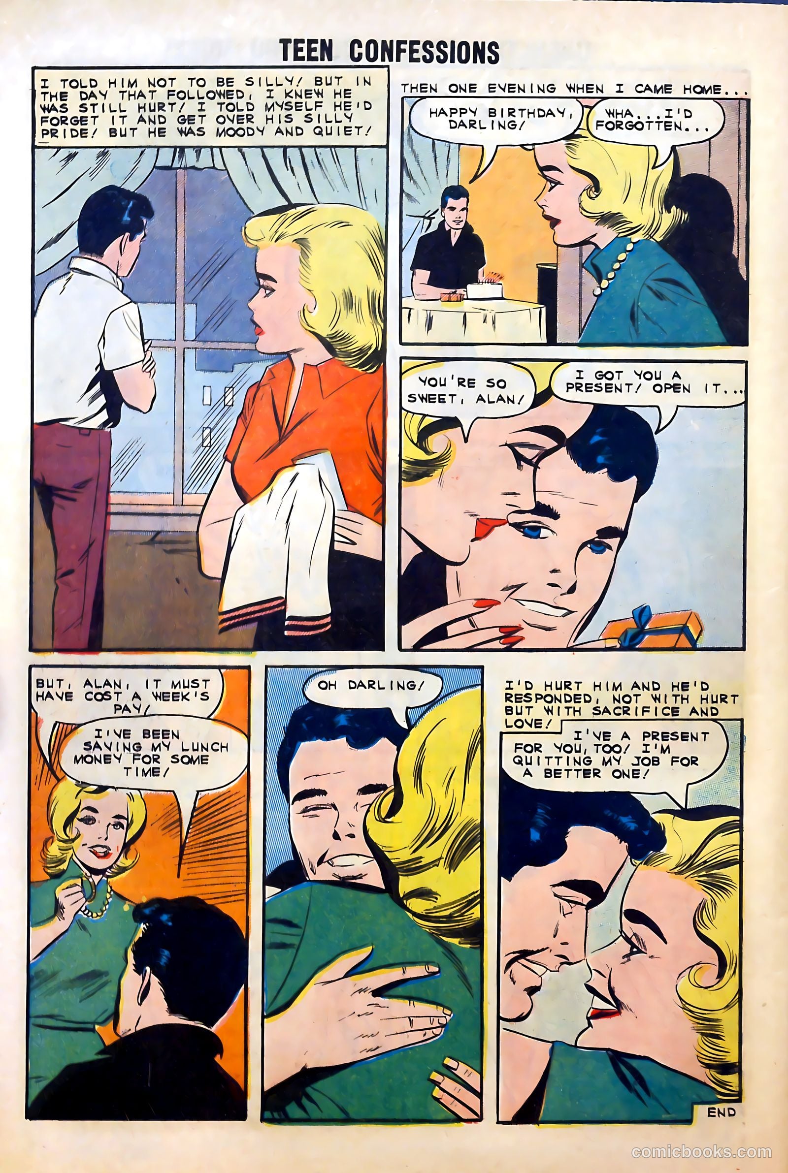 Teen Confessions #16 (1962) — page 8 of 36
