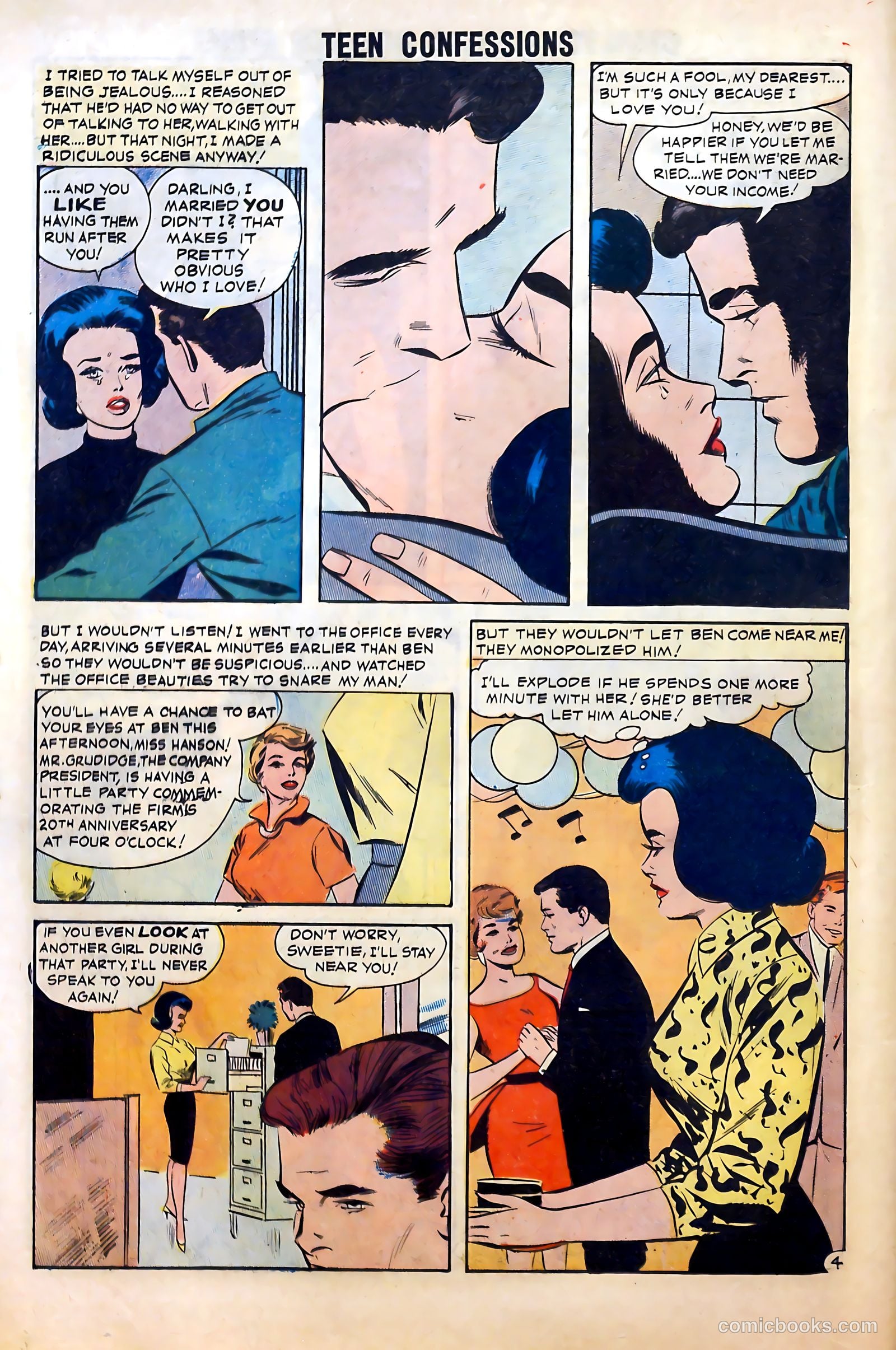 Teen Confessions #16 (1962) — page 12 of 36