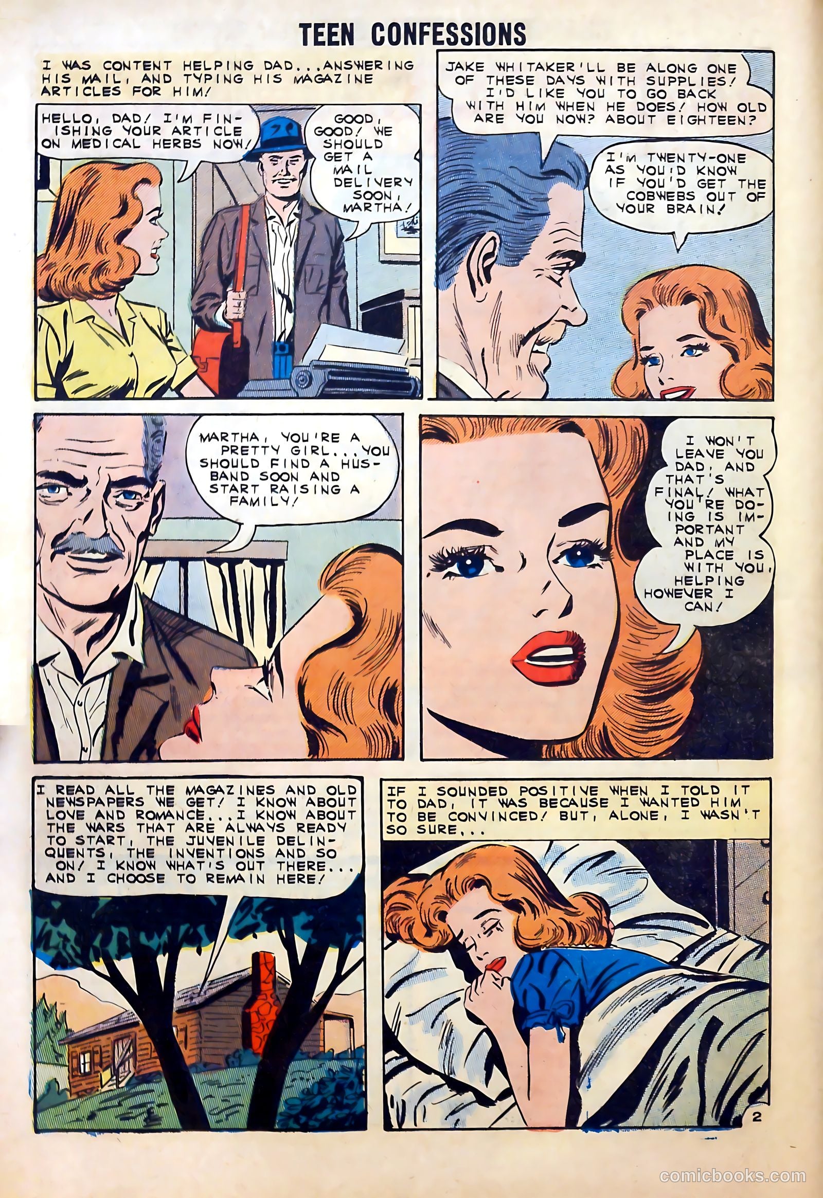 Teen Confessions #16 (1962) — page 16 of 36