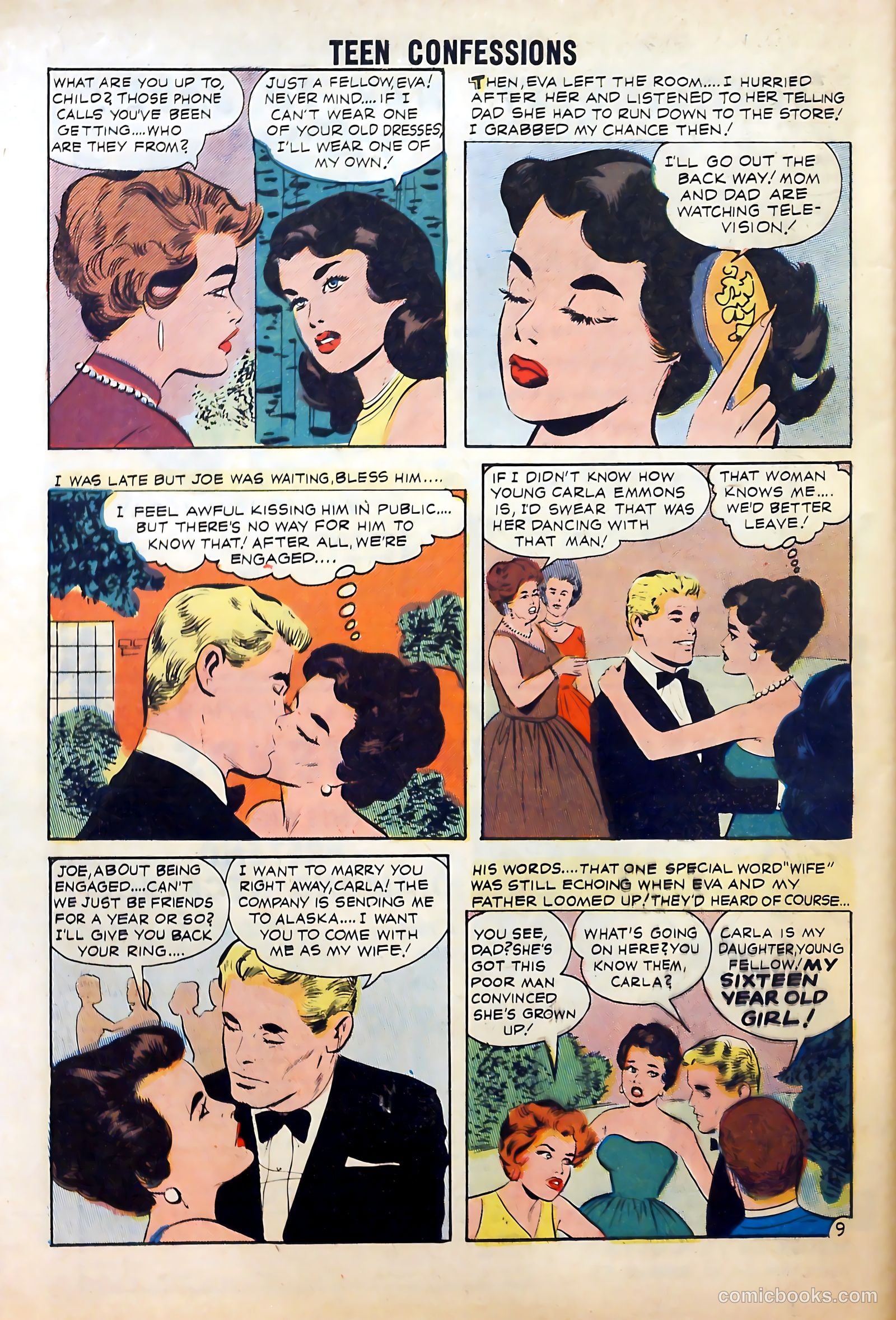 Teen Confessions #16 (1962) — page 32 of 36