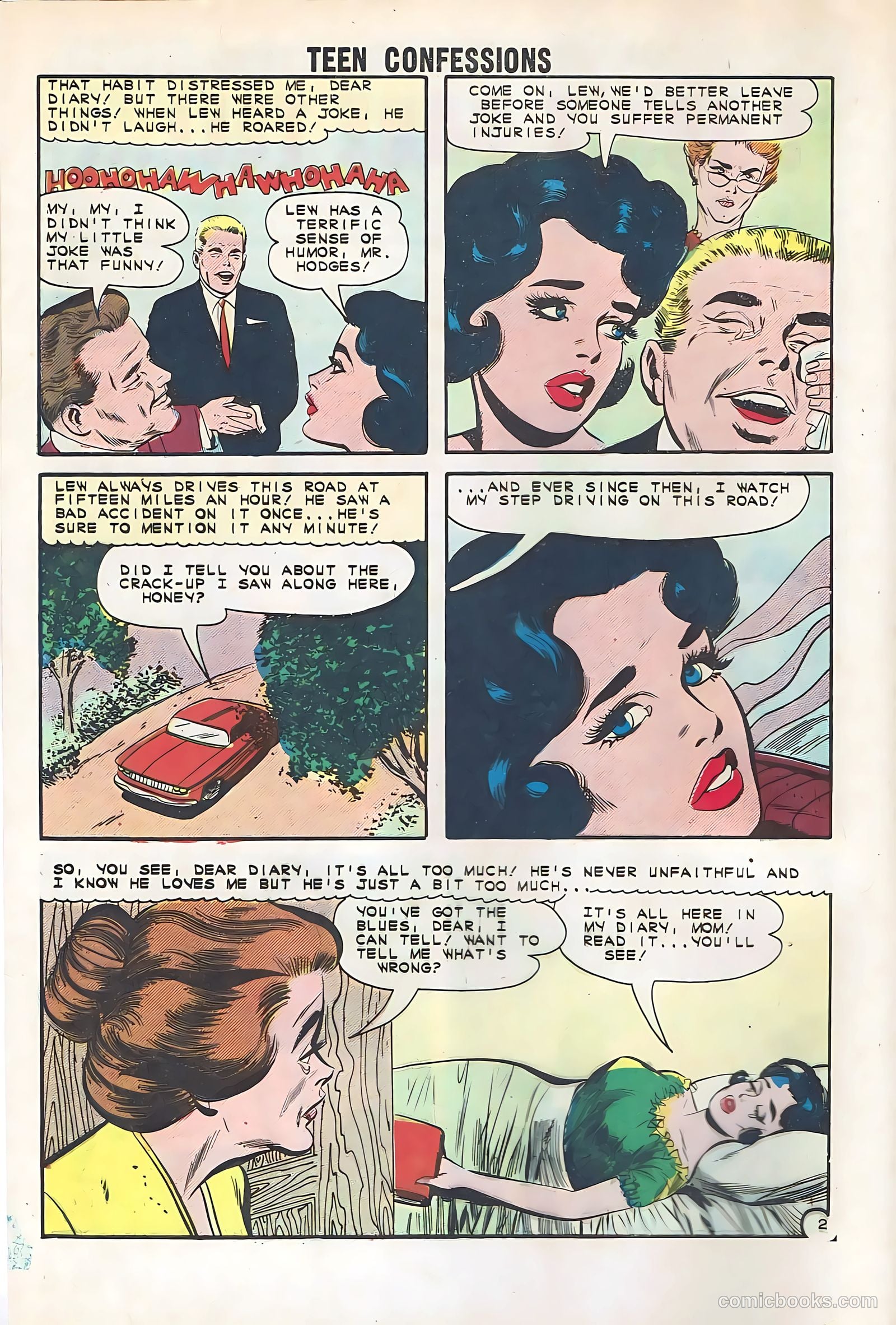 Teen Confessions #18 (1962) — page 4 of 36