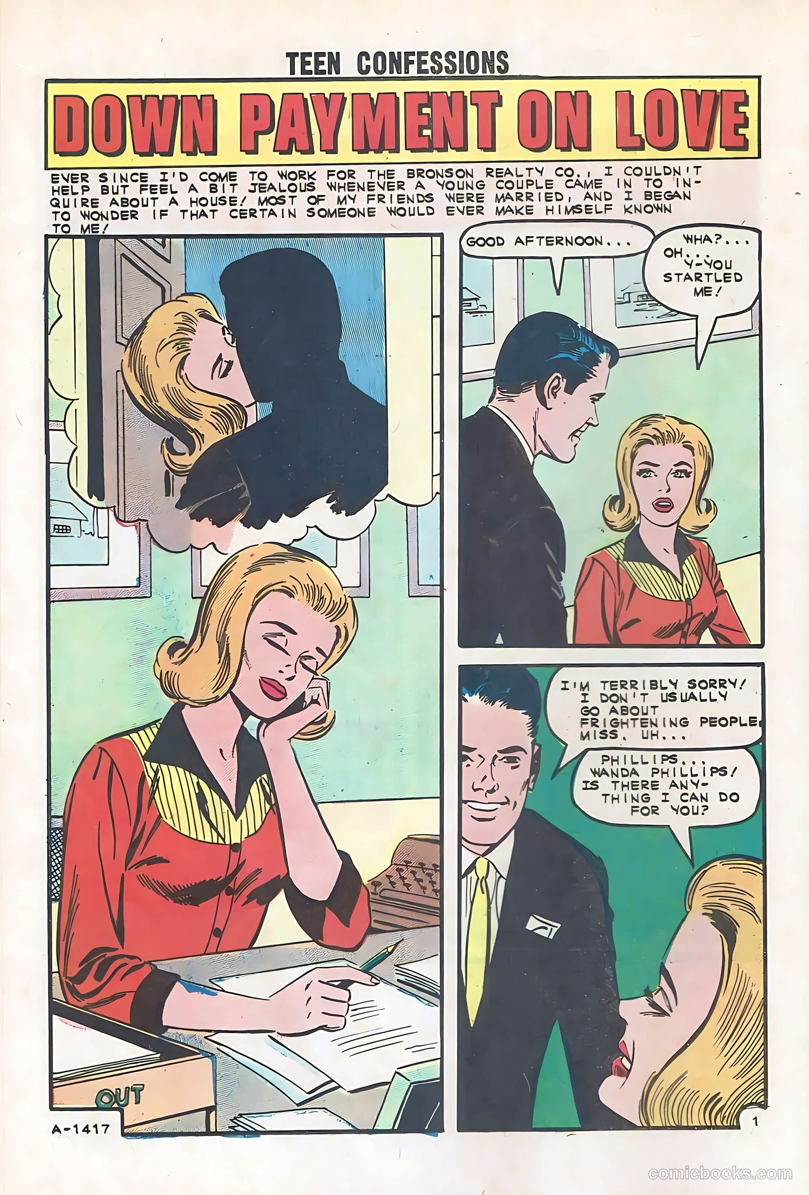 Teen Confessions #18 (1962) — page 16 of 36