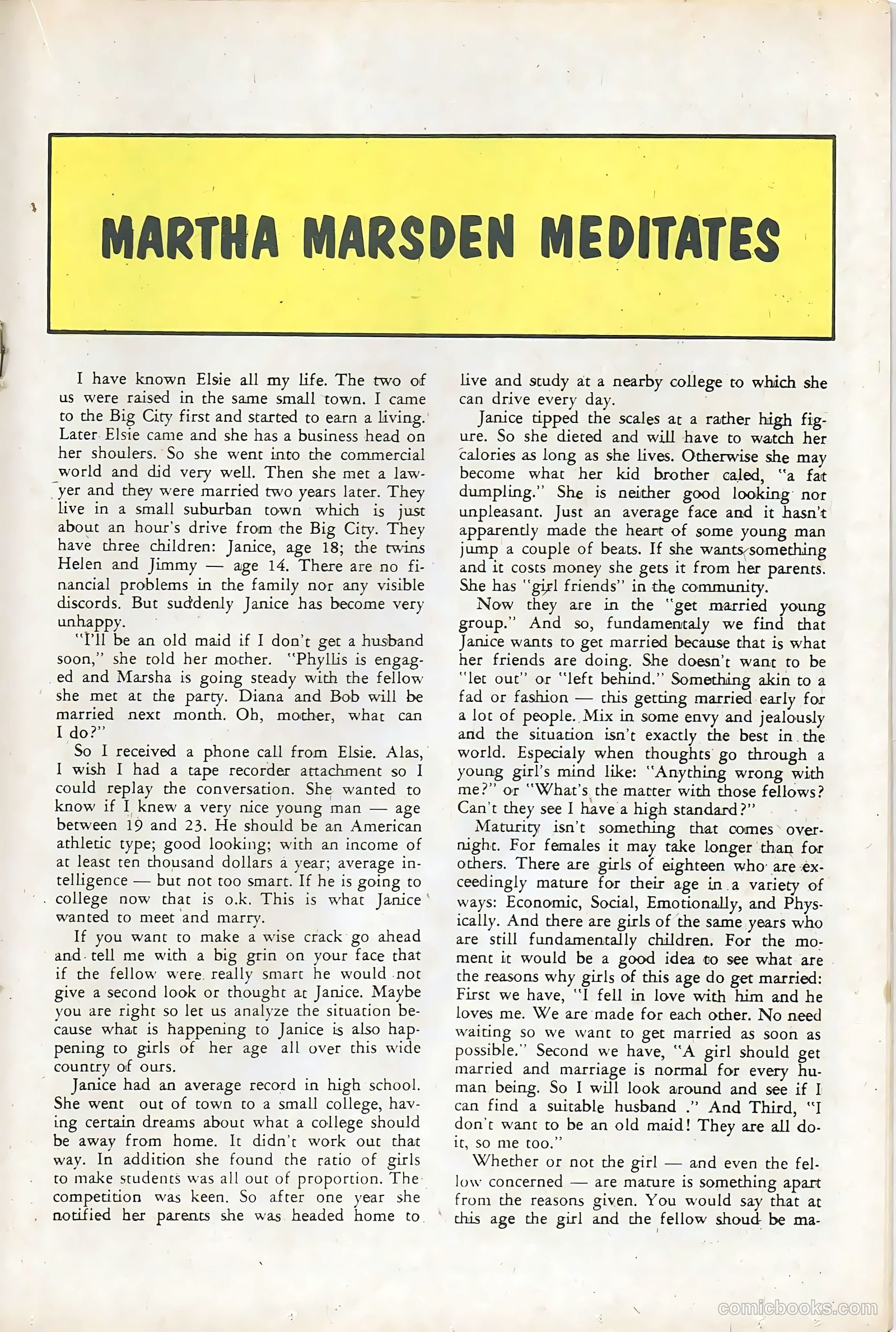 Teen Confessions #18 (1962) — page 19 of 36