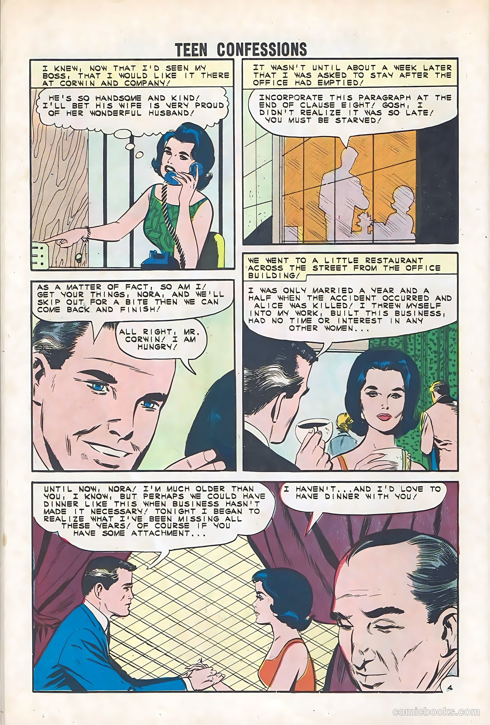 Teen Confessions #18 (1962) — page 26 of 36