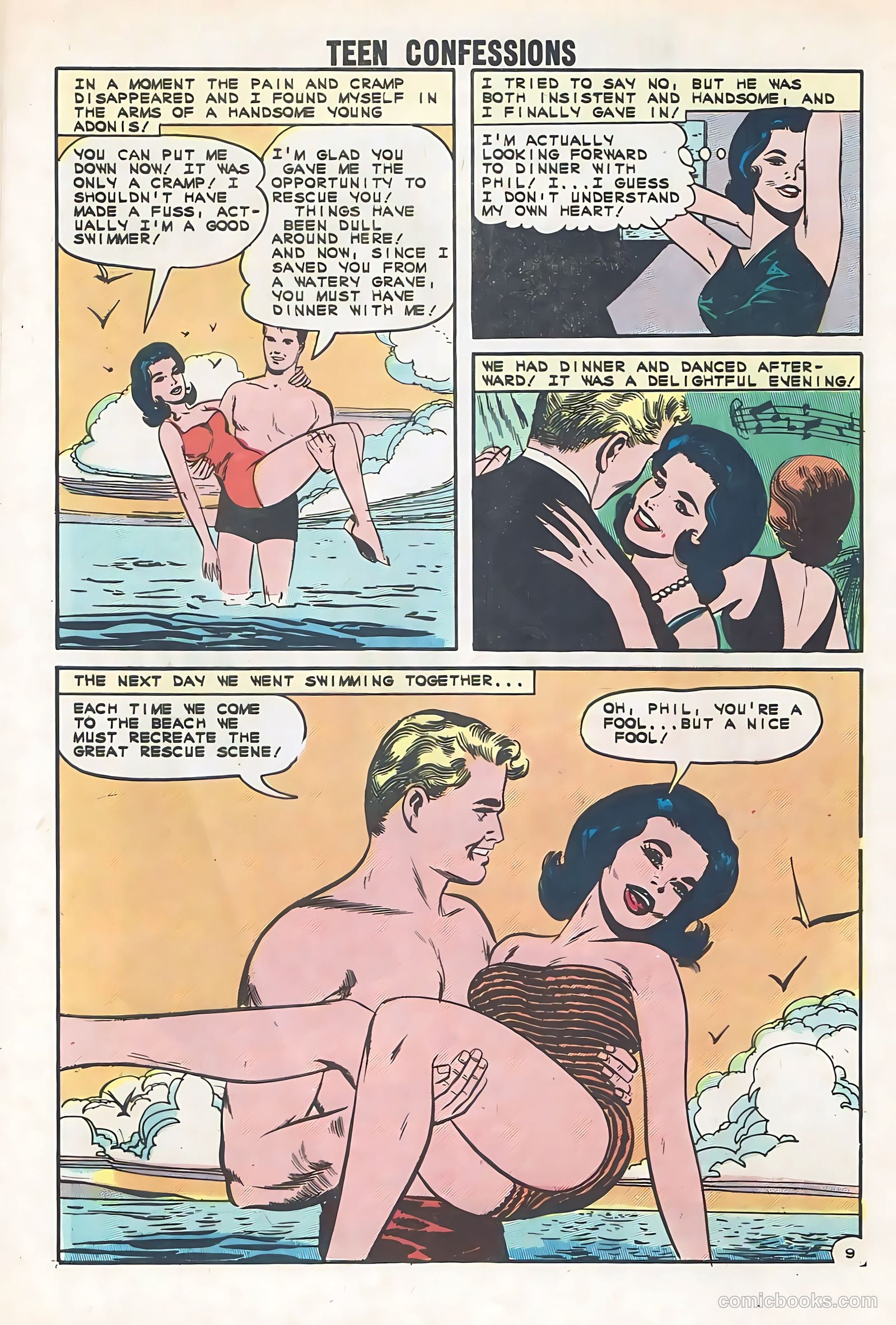 Teen Confessions #18 (1962) — page 32 of 36