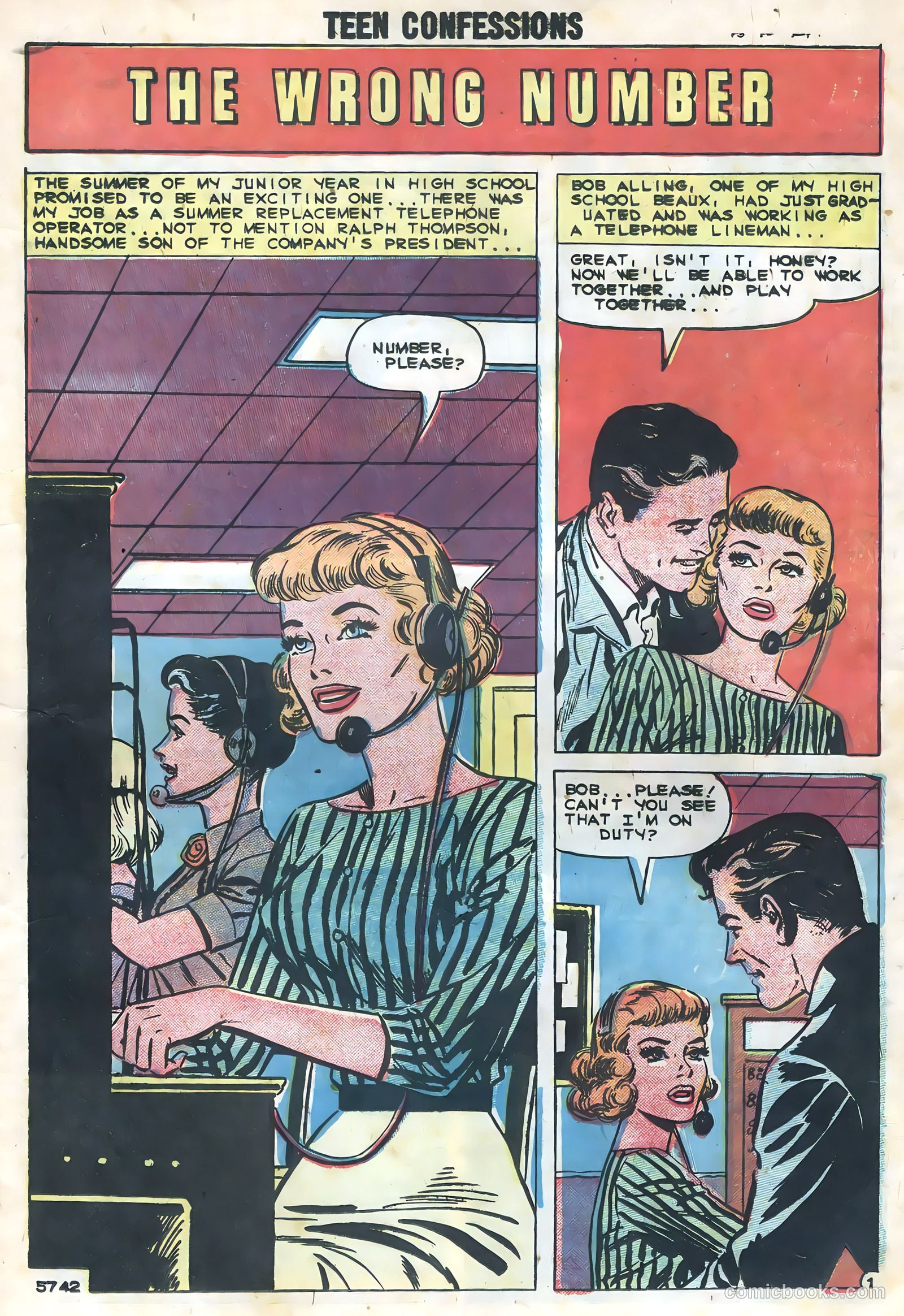 Teen Confessions #2 (1959) — page 19 of 36
