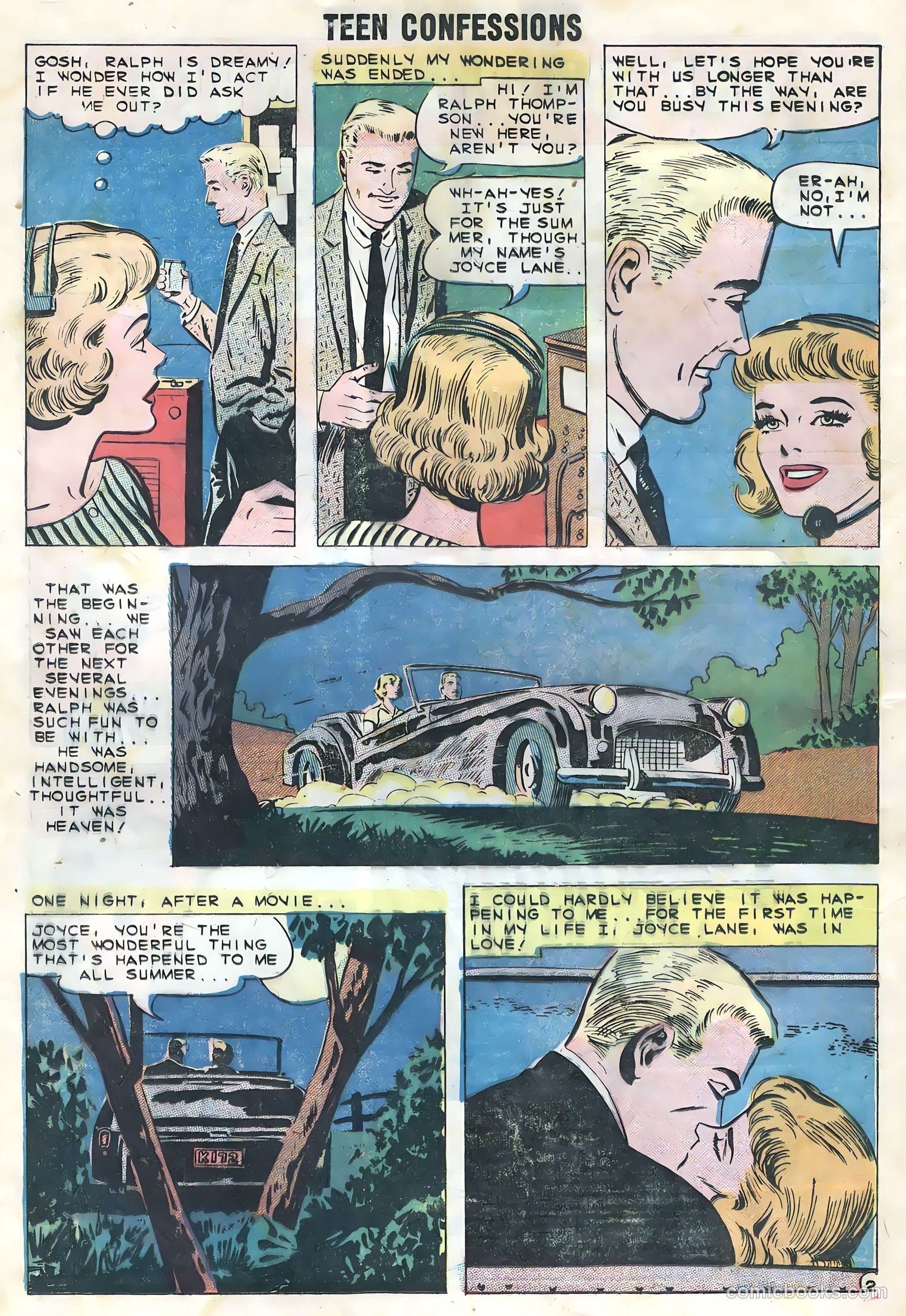 Teen Confessions #2 (1959) — page 20 of 36